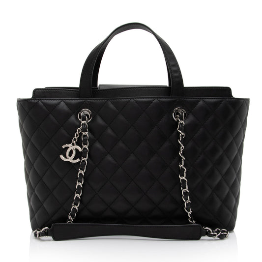 Chanel Calfskin CC Shopping SHF-kkslci Tote Bag