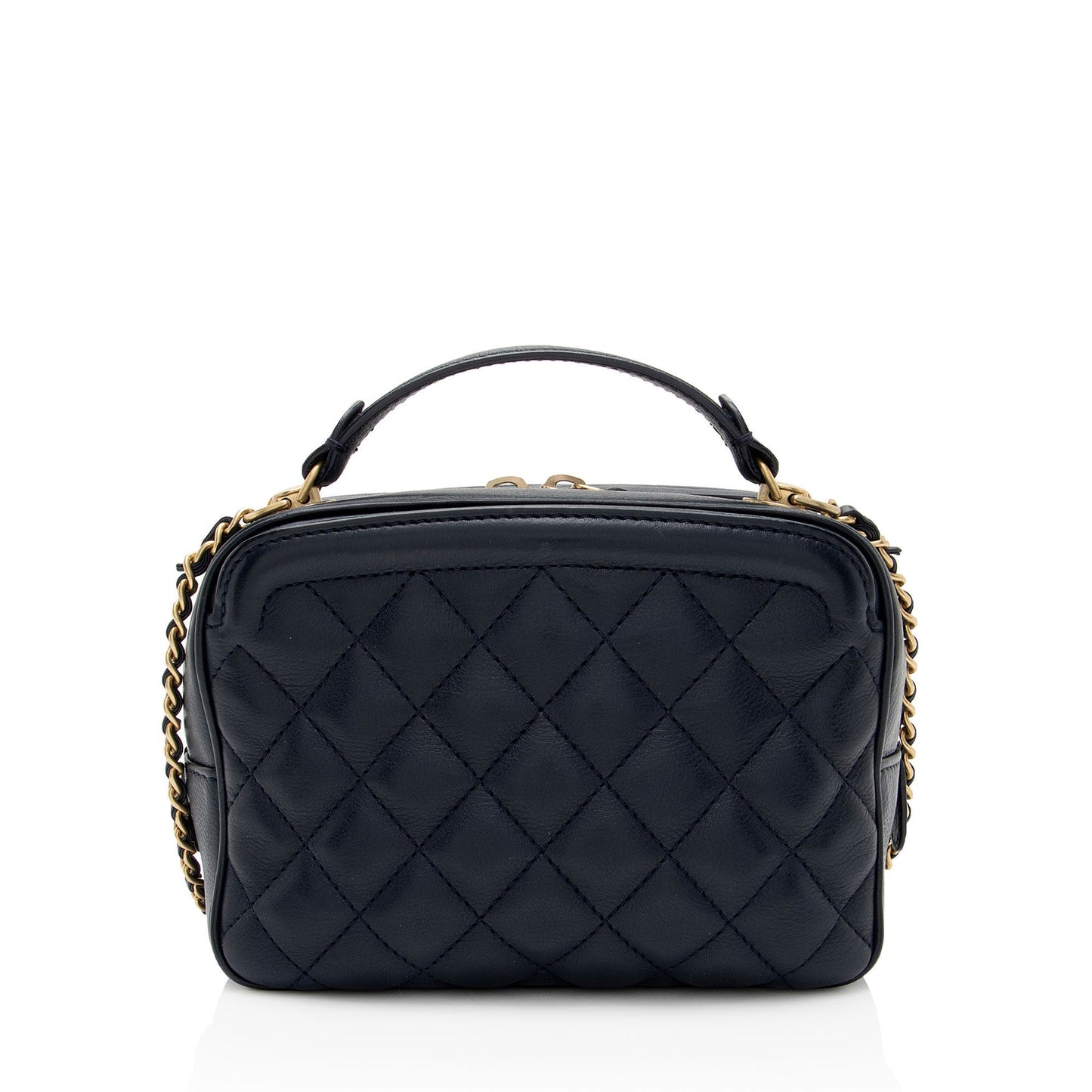Chanel Calfskin CC Vanity SHF-7b563I Small Handbag
