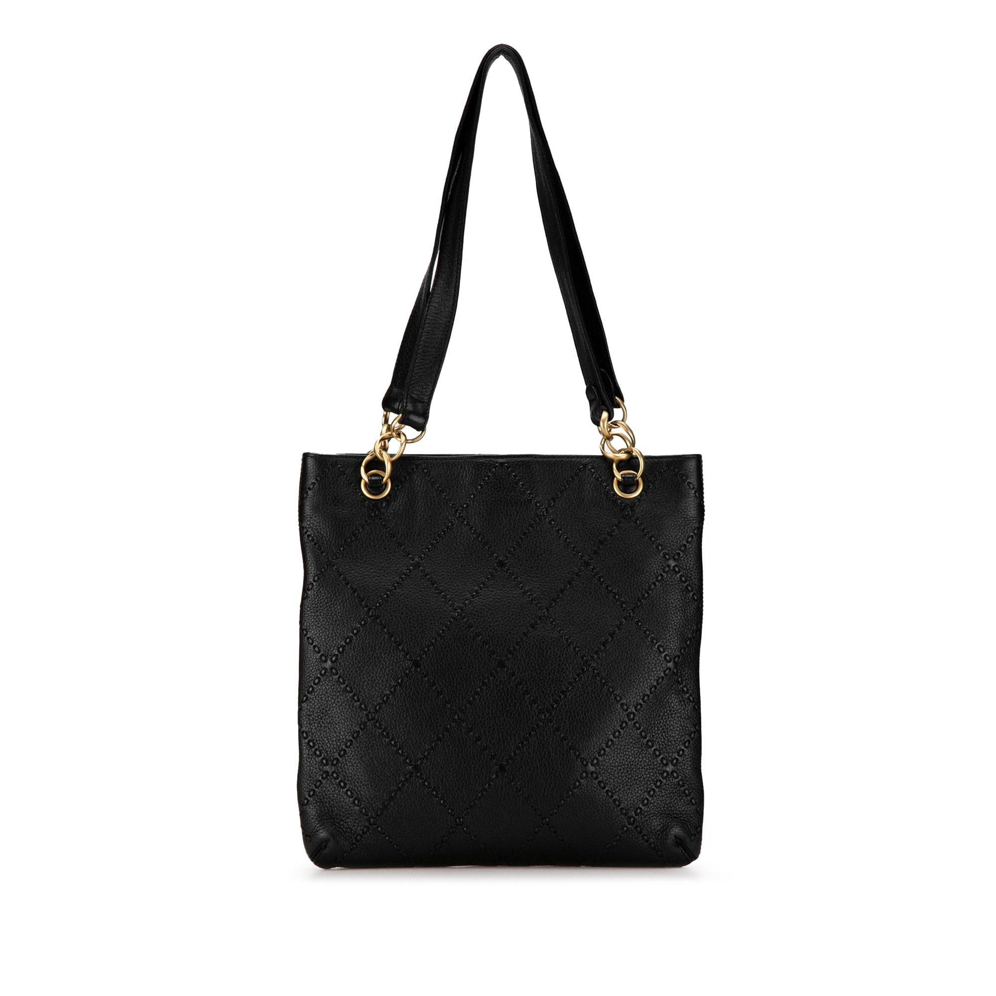 Chanel Calfskin CC Wild Sitch SHG-3bUSXo Tote Bag