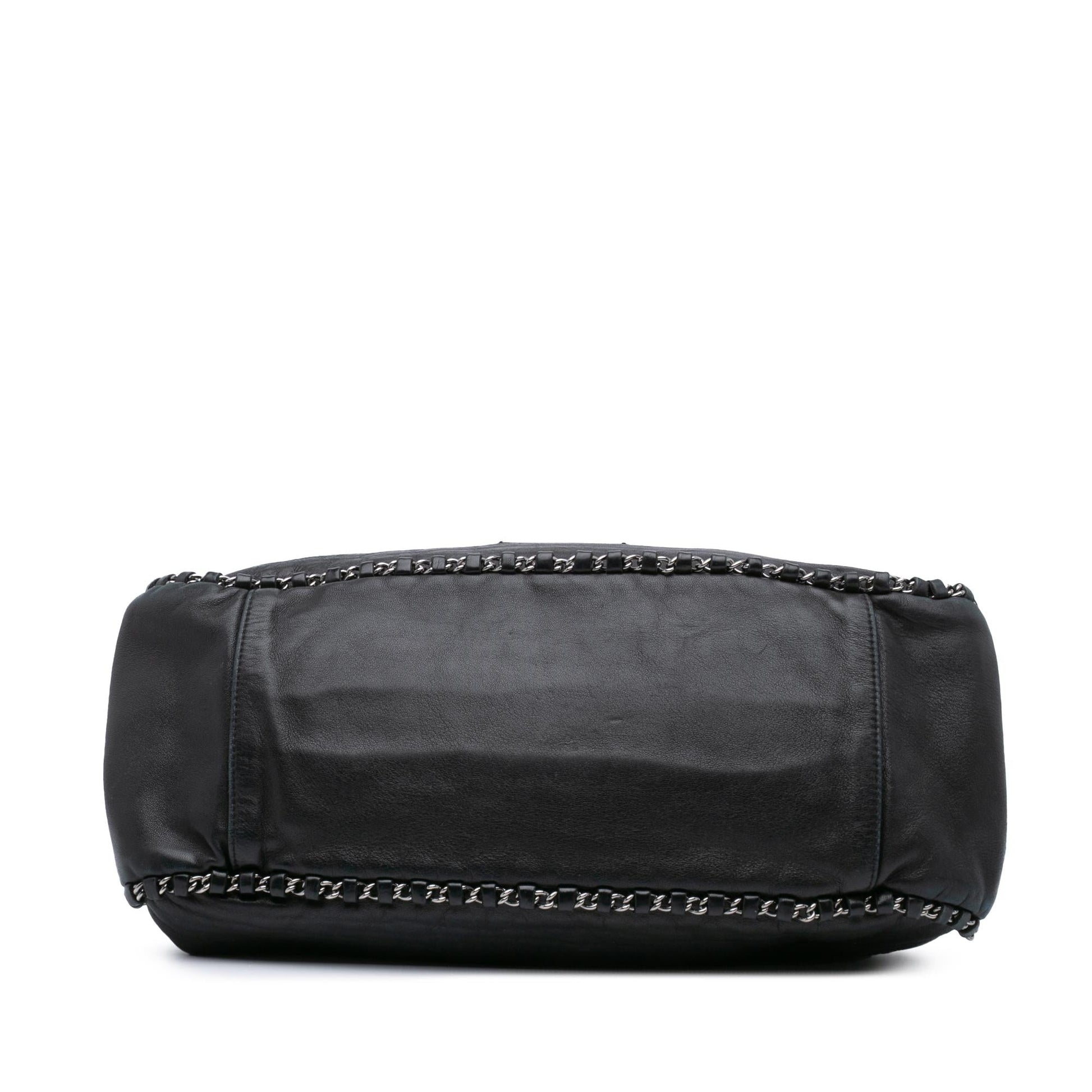 Chanel Calfskin Around Hobo Shoulder Bag