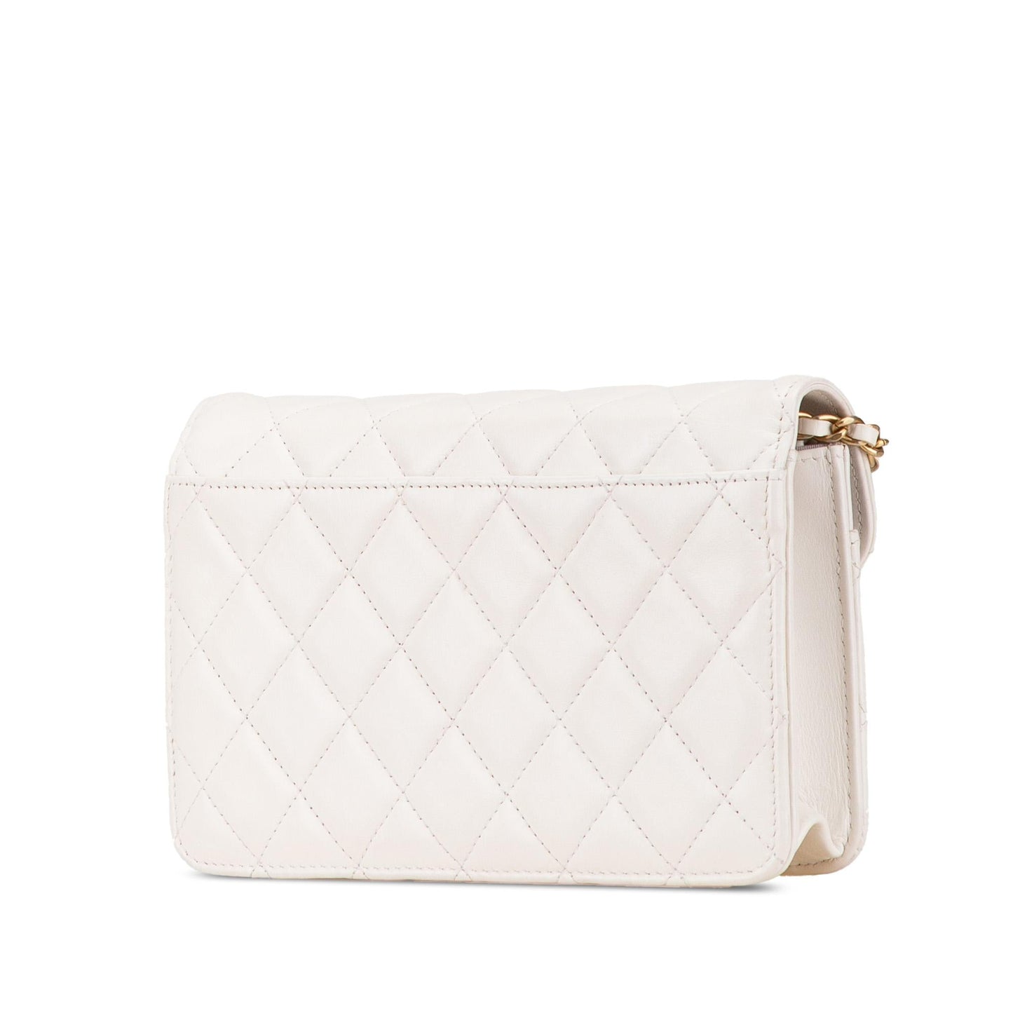 Chanel Calfskin Enchained Flap on Wallet Case