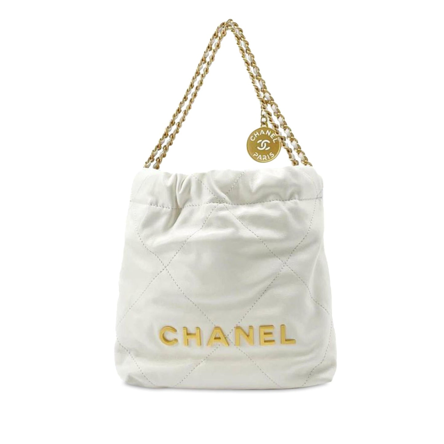 Chanel Calfskin 22 Satchel SHG-TpGbCT Satchel Bag