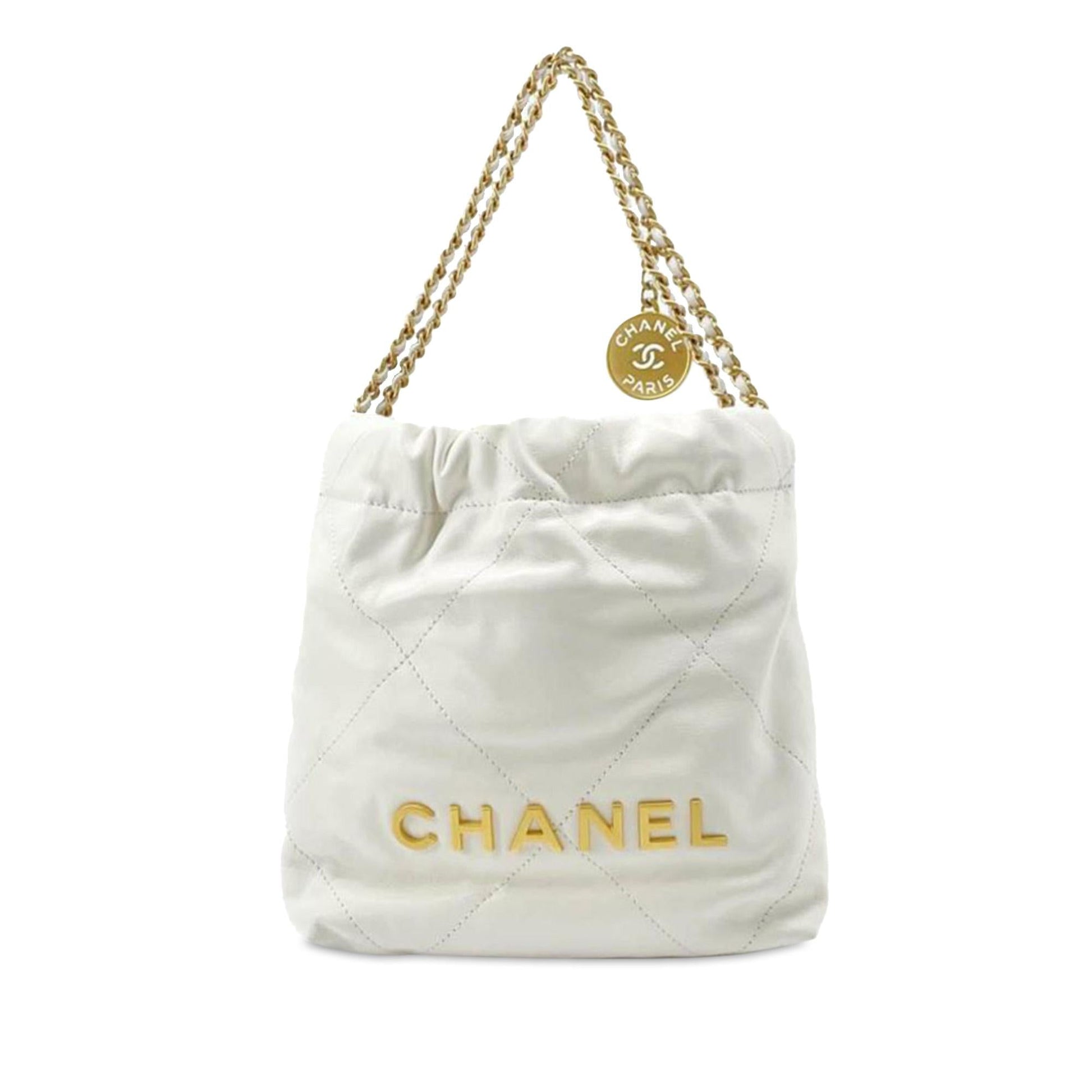 Chanel Calfskin 22 Satchel SHG-TpGbCT Satchel Bag