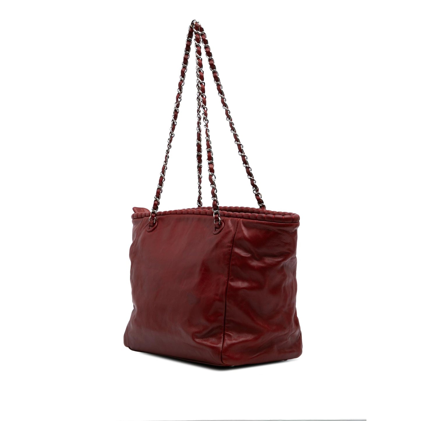 Chanel Calfskin On Bund Tote Bag