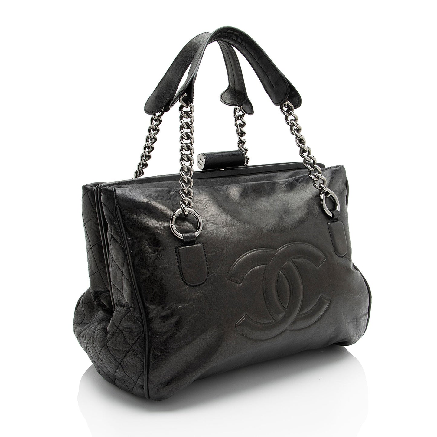 Chanel Calfskin Perfect Day Grand Shopping Tote Bag