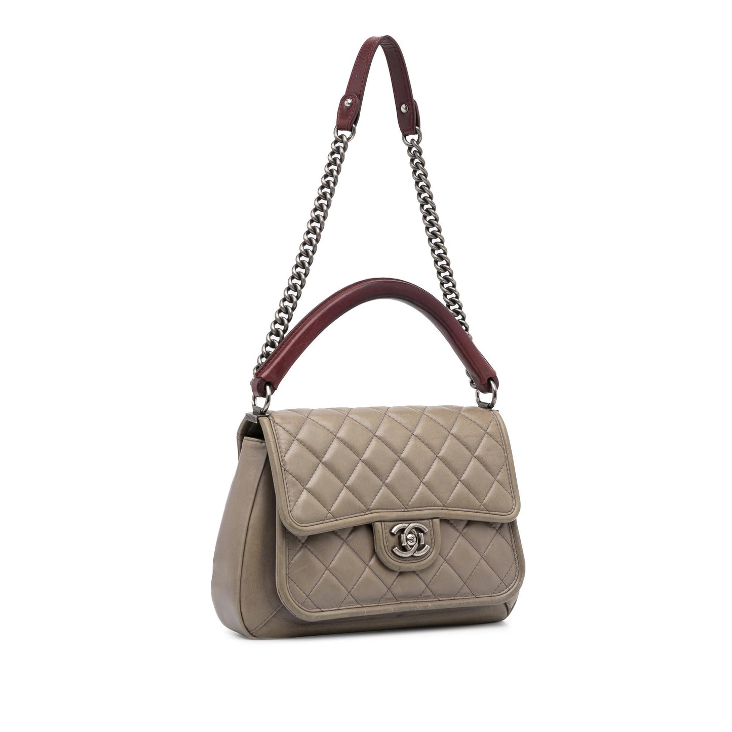 Chanel Calfskin Prestige Flap SHG-E1WYgr Handbag