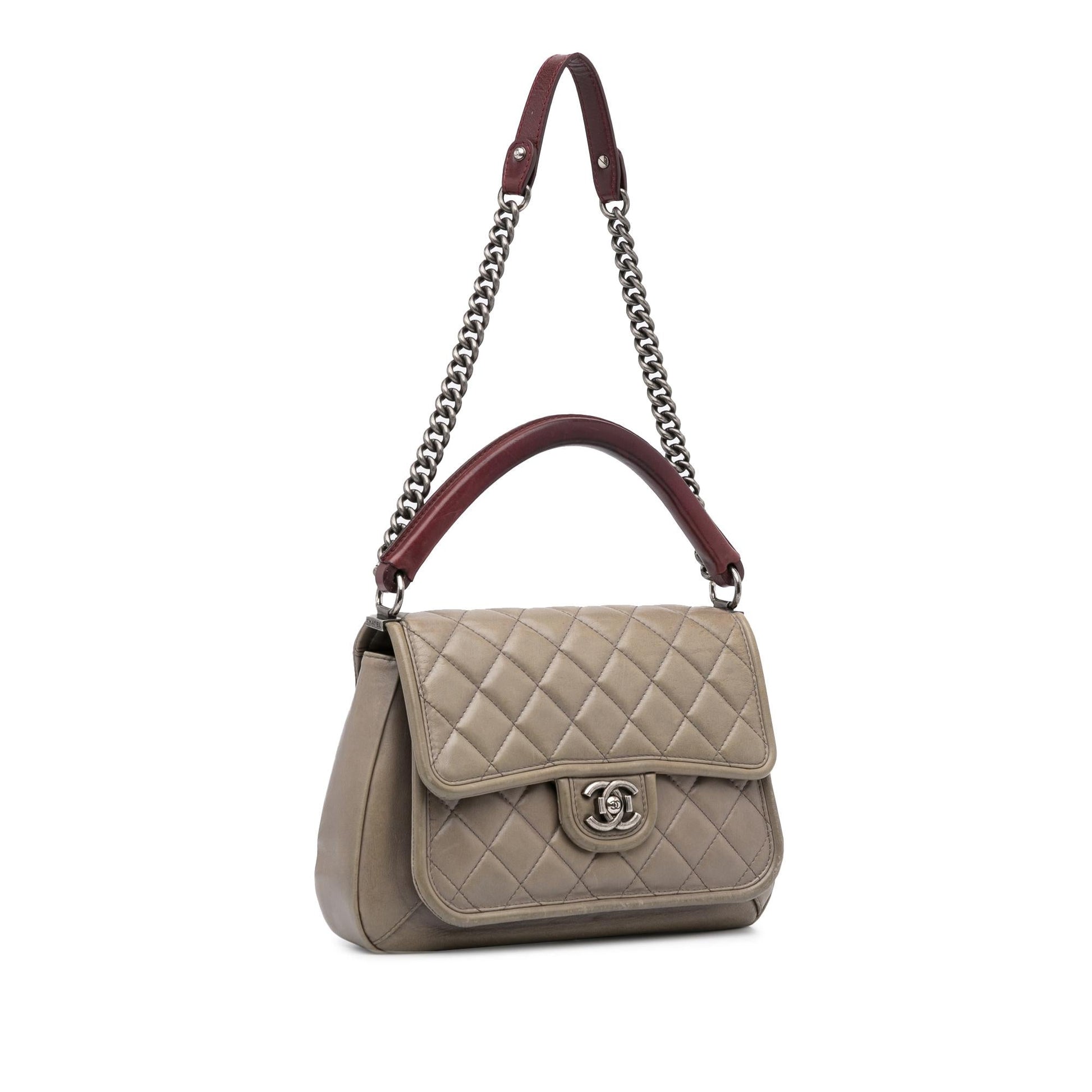 Chanel Calfskin Prestige Flap SHG-E1WYgr Handbag
