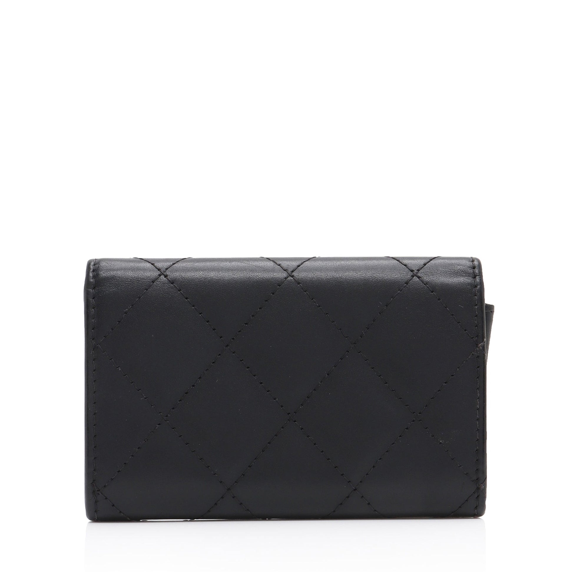Chanel Calfskin Quilted Cambon Coin SHF-iN8ZuB Handbag