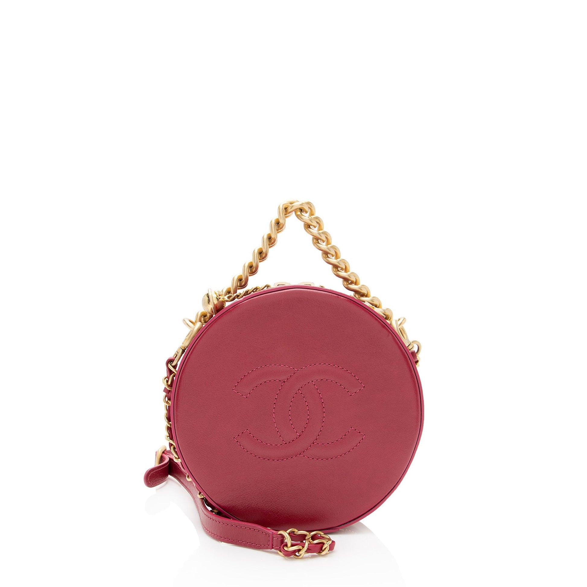 Chanel Calfskin Round As Earth Crossbody Bag