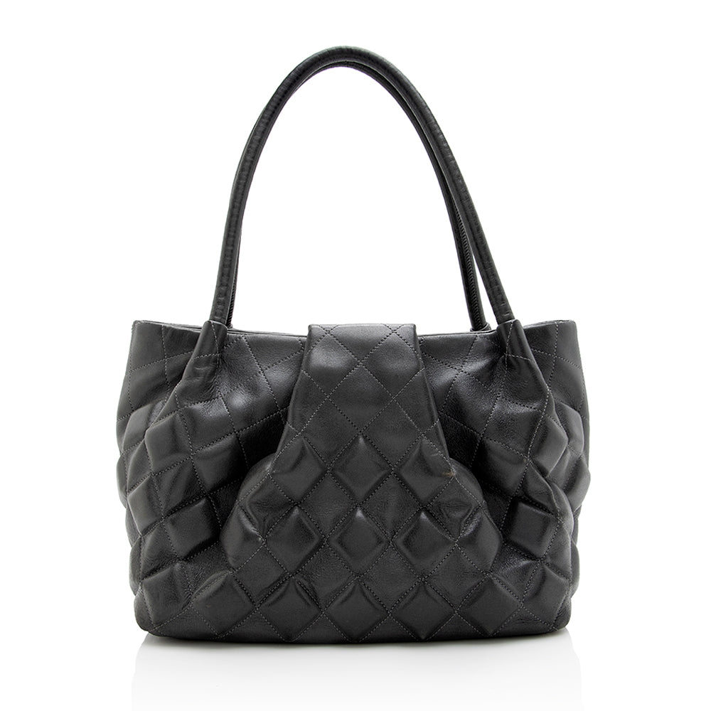 Chanel Calfskin Sloane SHF Small Tote Bag