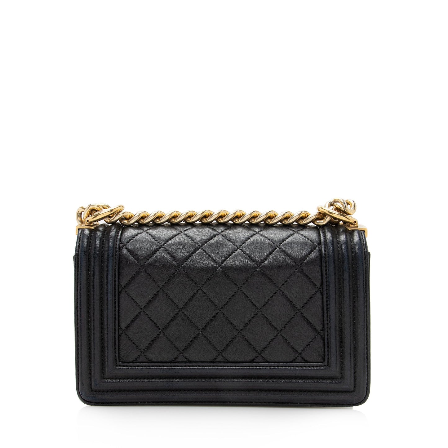 Chanel Calfskin Boy SHF Small Handbag