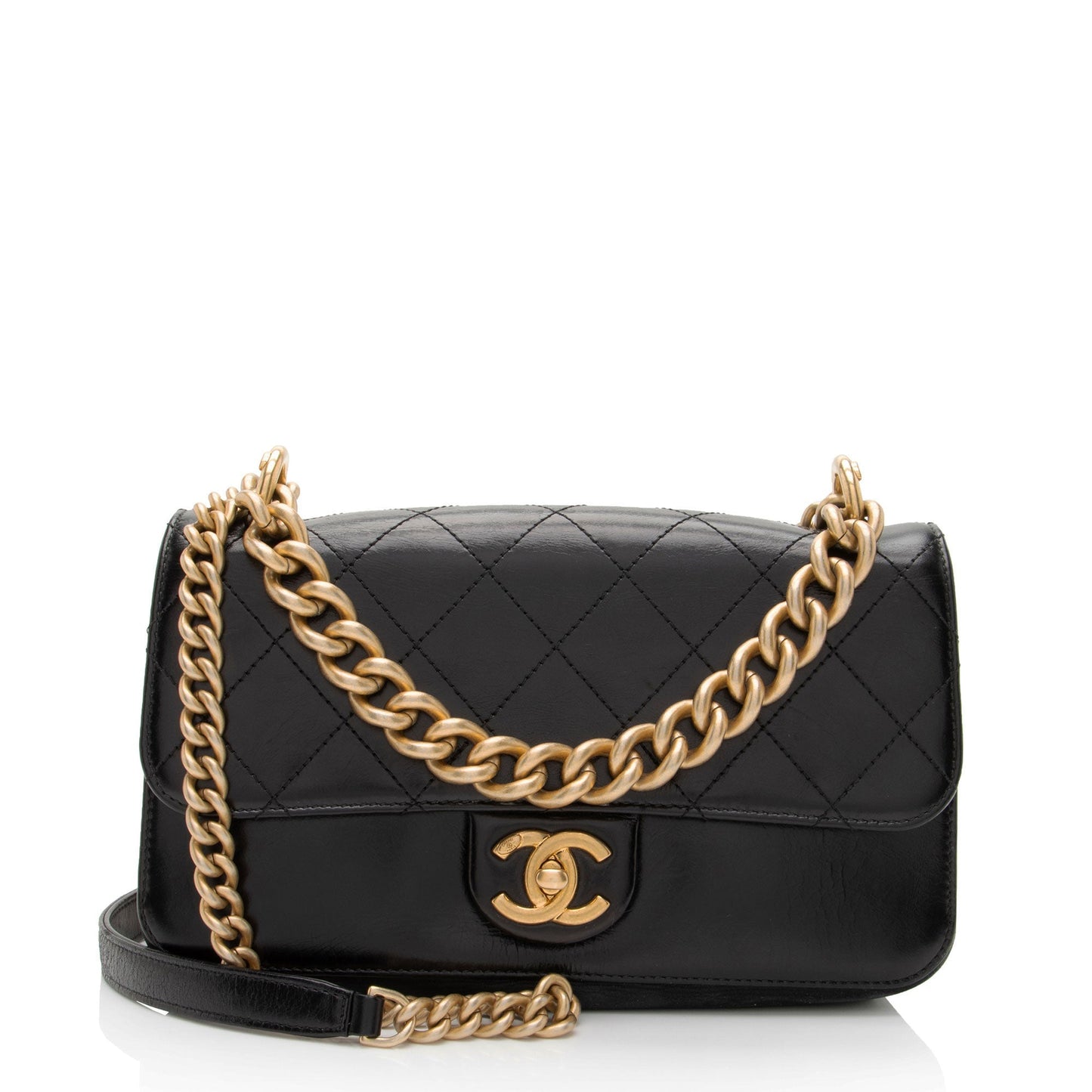 Chanel Calfskin Straight Line Flap SHF-6VRqD4 Small Shoulder Bag