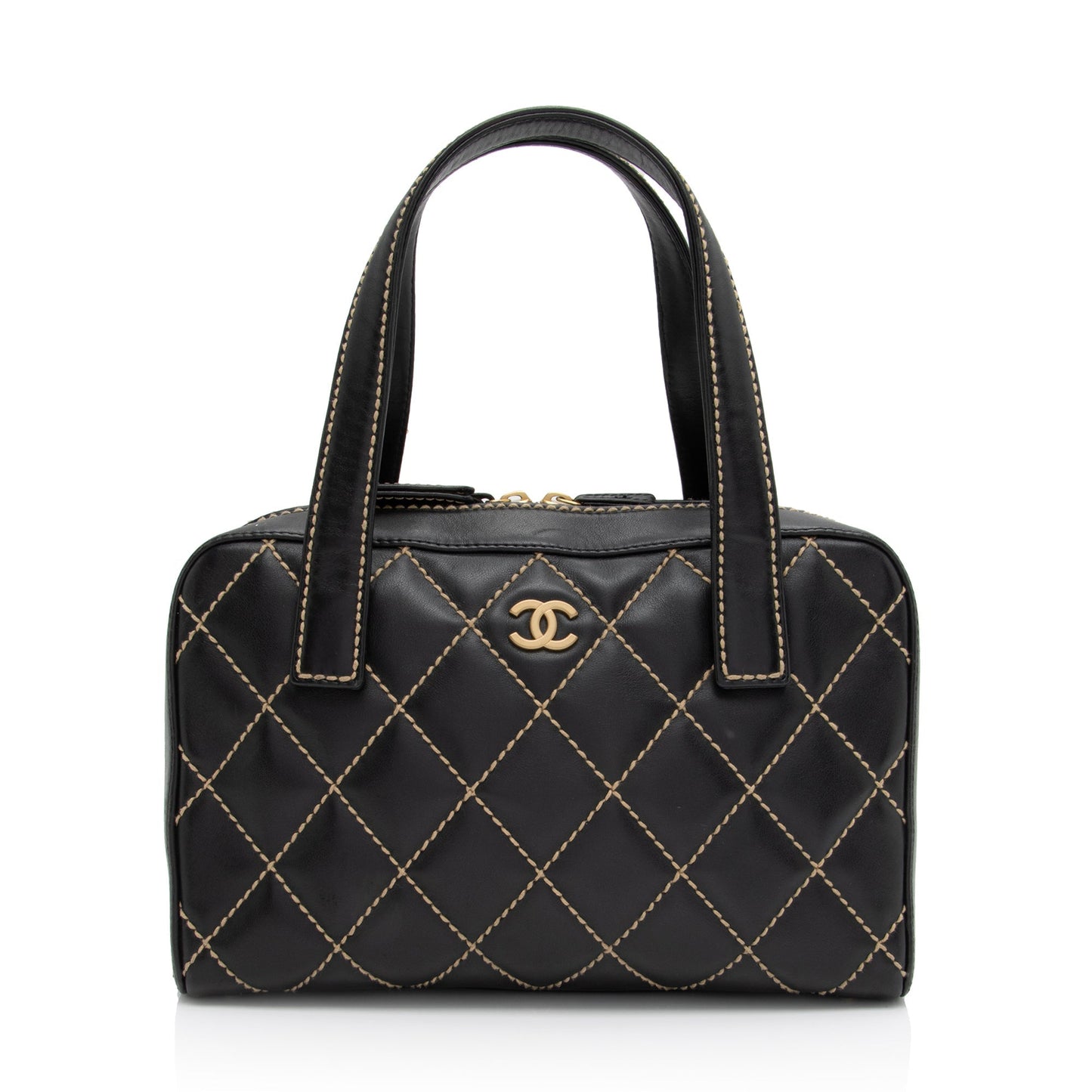 Chanel Calfskin Surpique Satchel SHF-O6gojx Satchel Bag