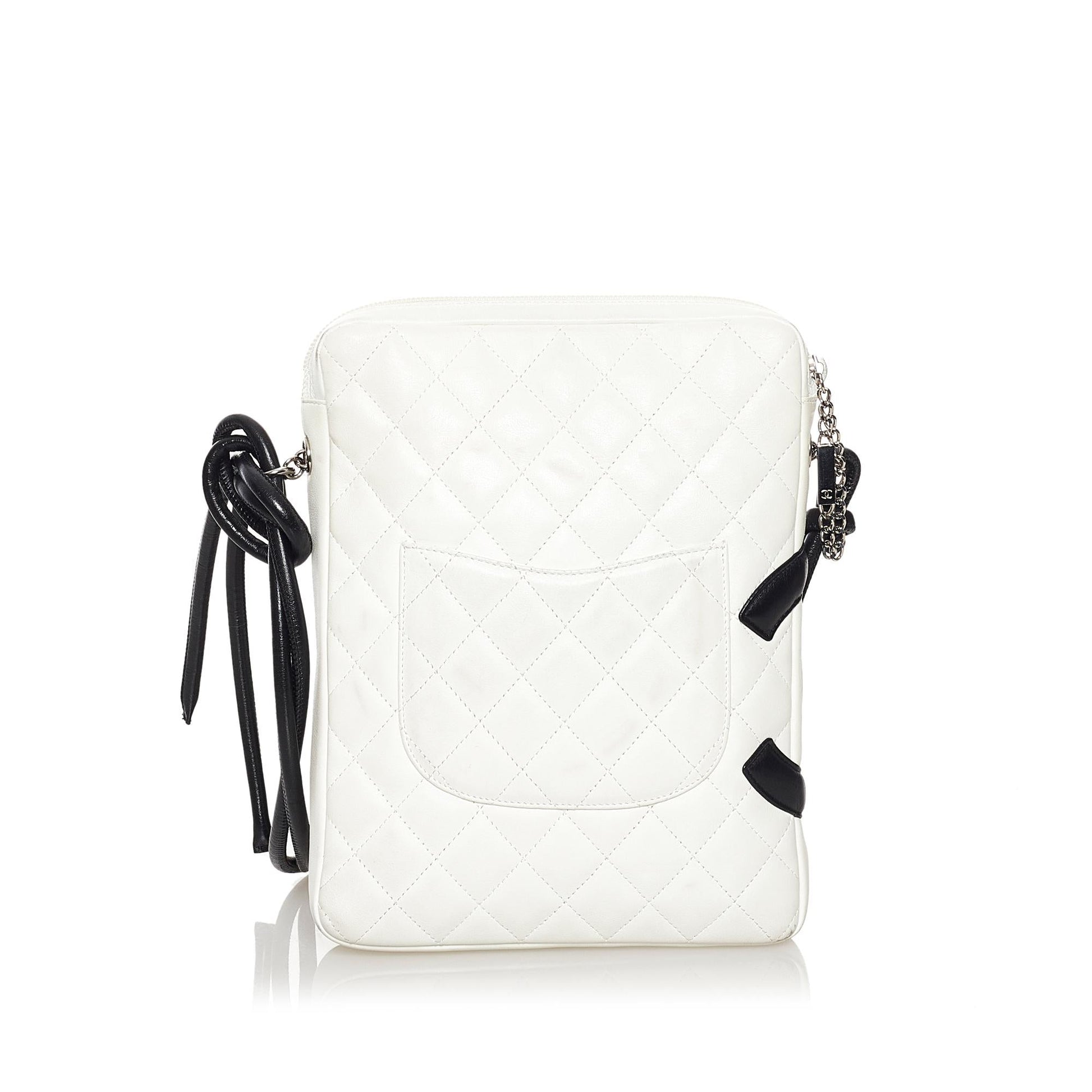 Chanel Cambon Ligne Lambskin SHG Leather Crossbody Bag