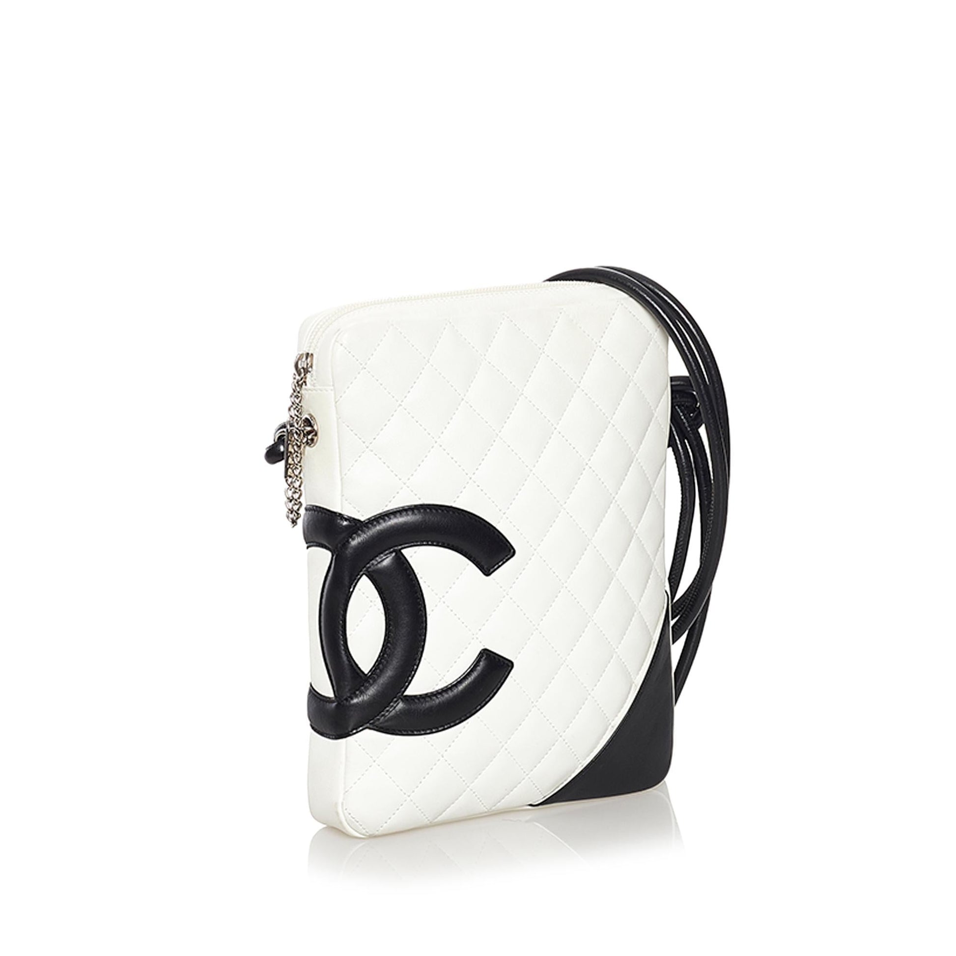 Chanel Cambon Ligne Lambskin SHG Leather Crossbody Bag