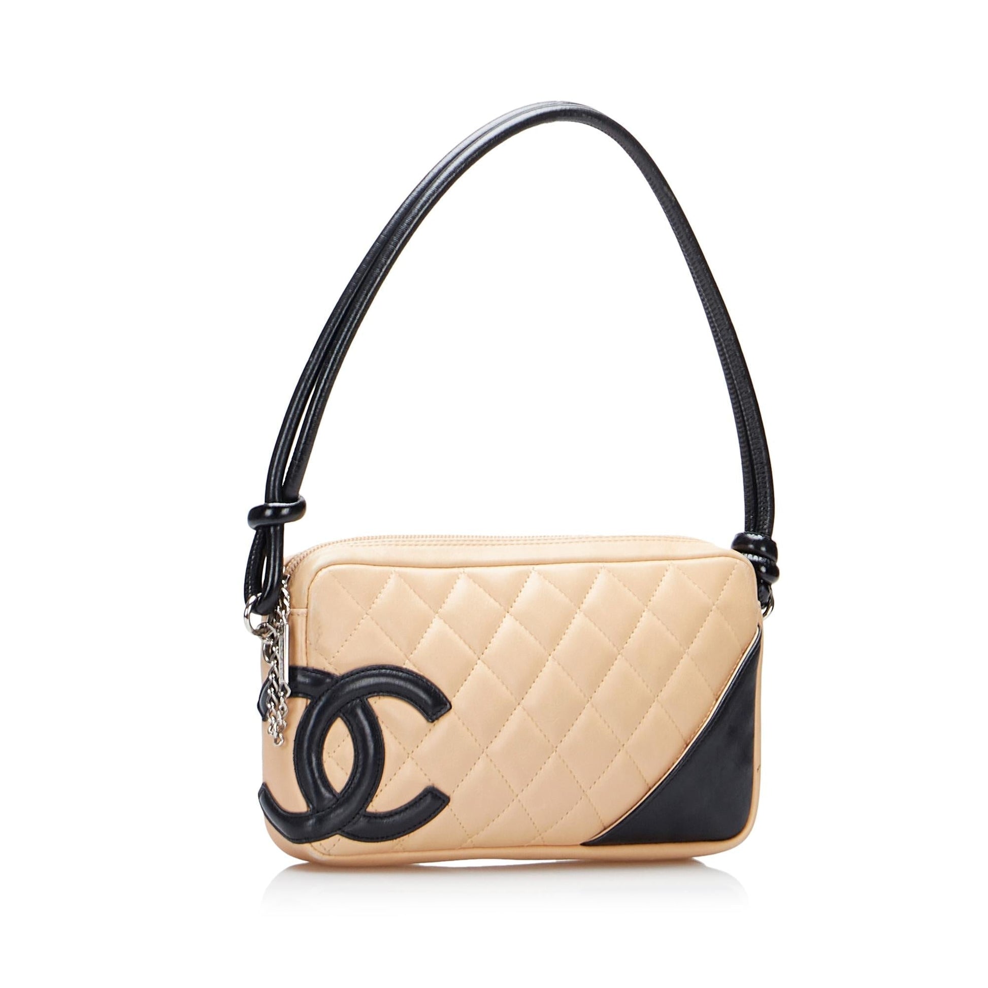 Chanel Cambon Ligne Pochette SHG-8xRkEU Clutch Bag