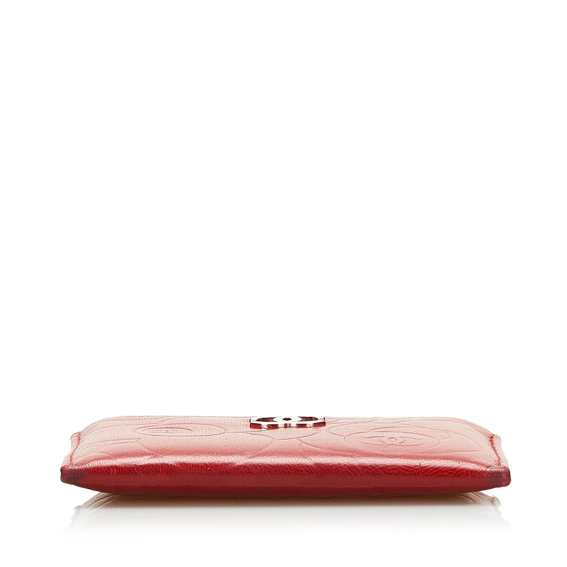Chanel Camellia Card Holder (SHG-36027)