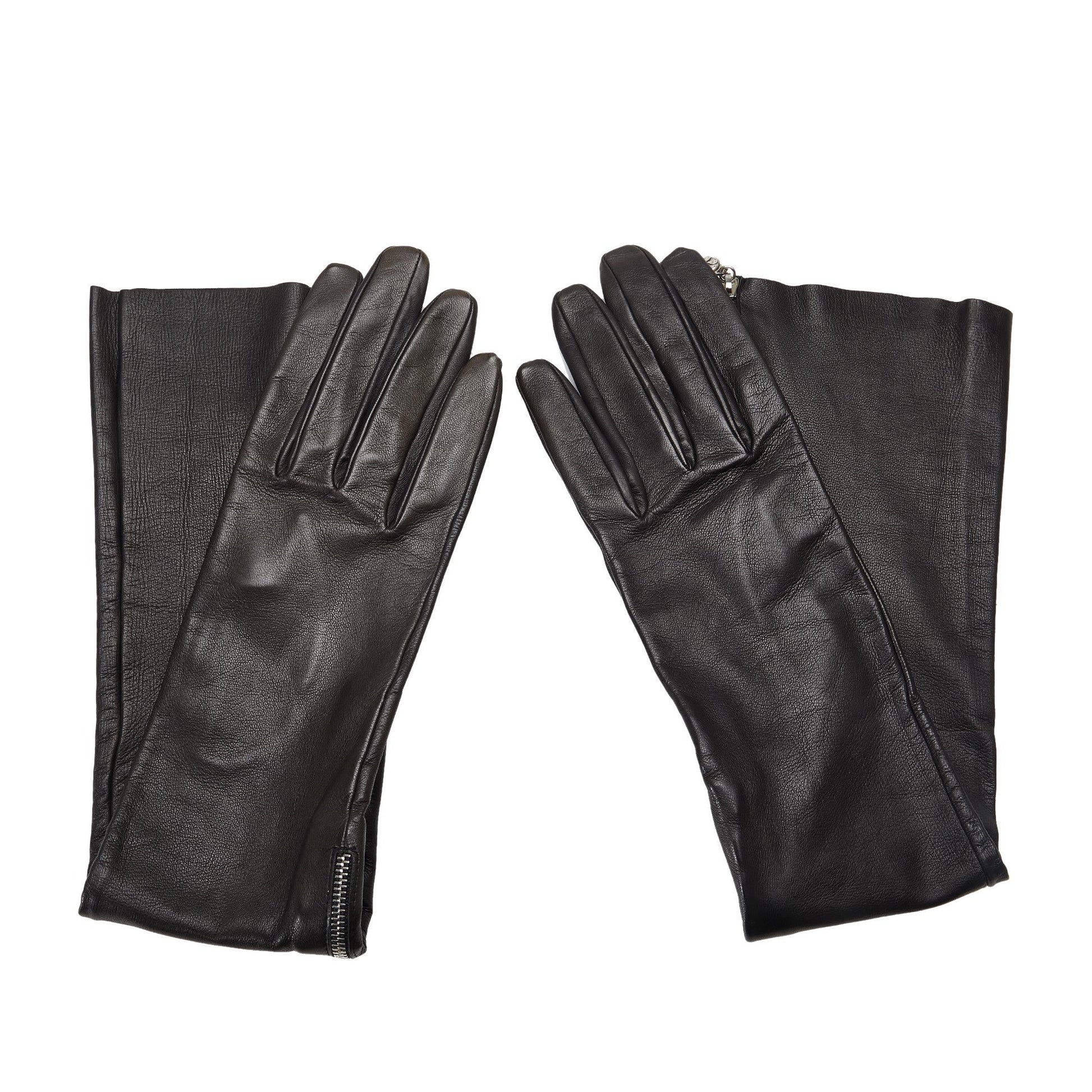Chanel Camellia Lambskin Tall Gloves SHG-YR6Kig Handbag