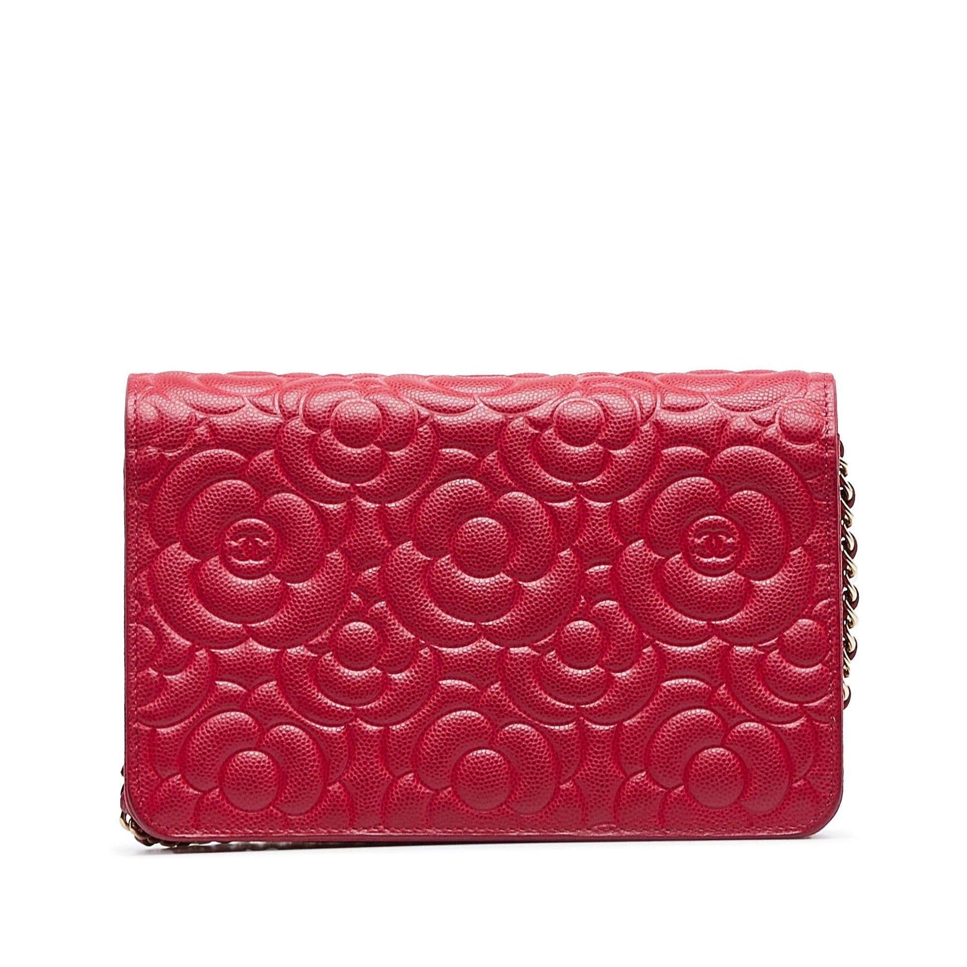 Chanel Camellia On SHG-5X0v3l Wallet Case