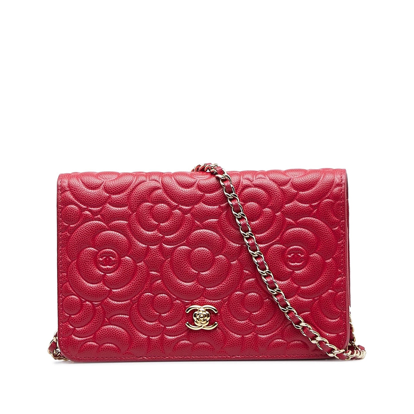 Chanel Camellia On SHG-5X0v3l Wallet Case