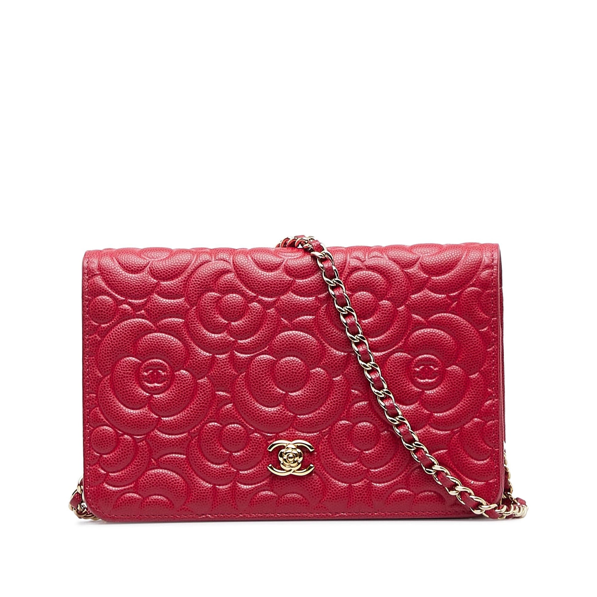 Chanel Camellia On SHG-5X0v3l Wallet Case