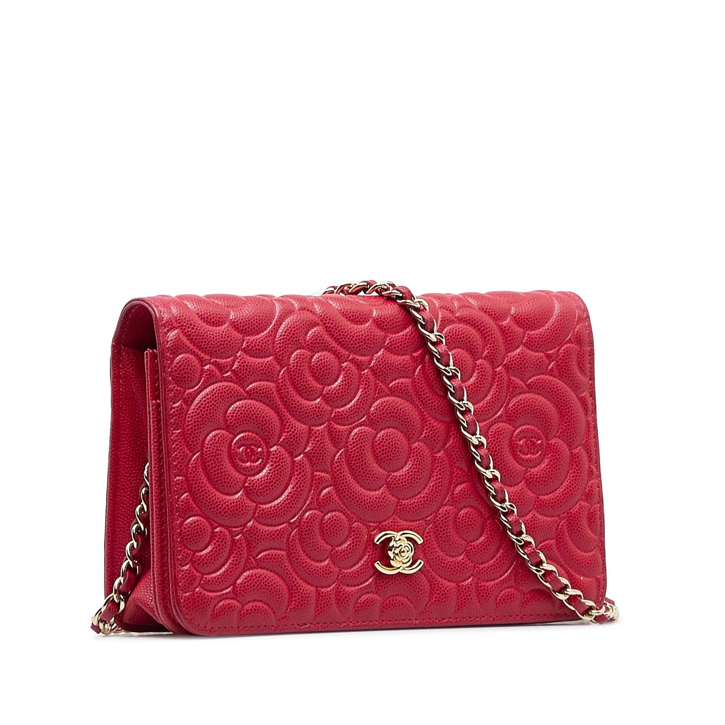 Chanel Camellia On SHG-5X0v3l Wallet Case