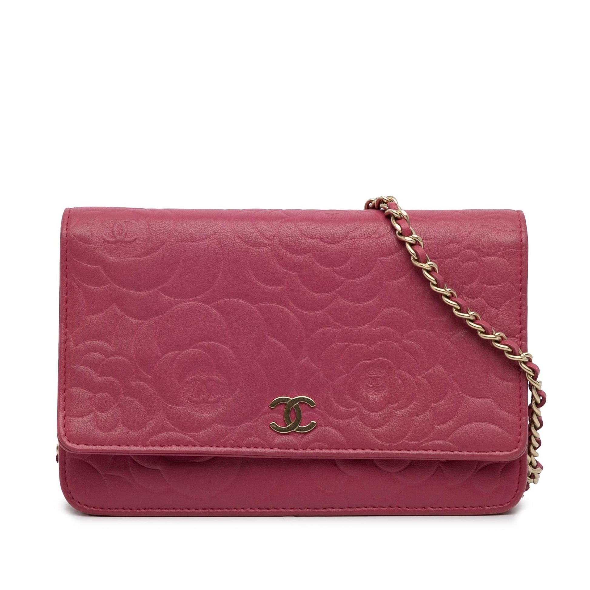Chanel Camellia On SHG-psLbBn Wallet Case