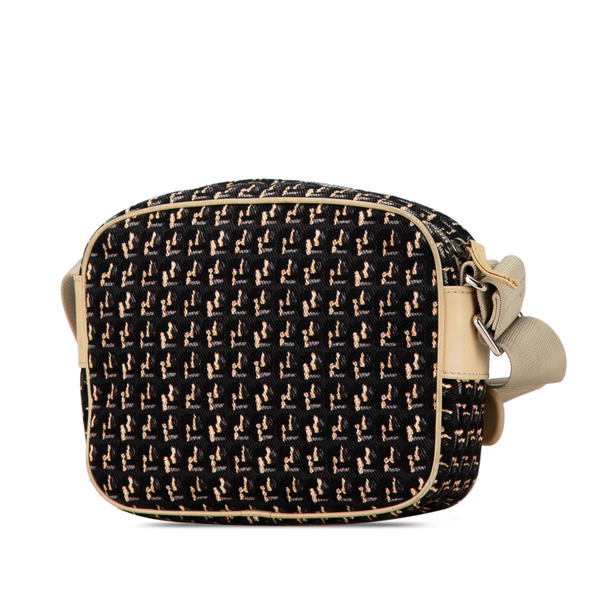 Chanel Lucky Clover Camera Canvas Crossbody Bag