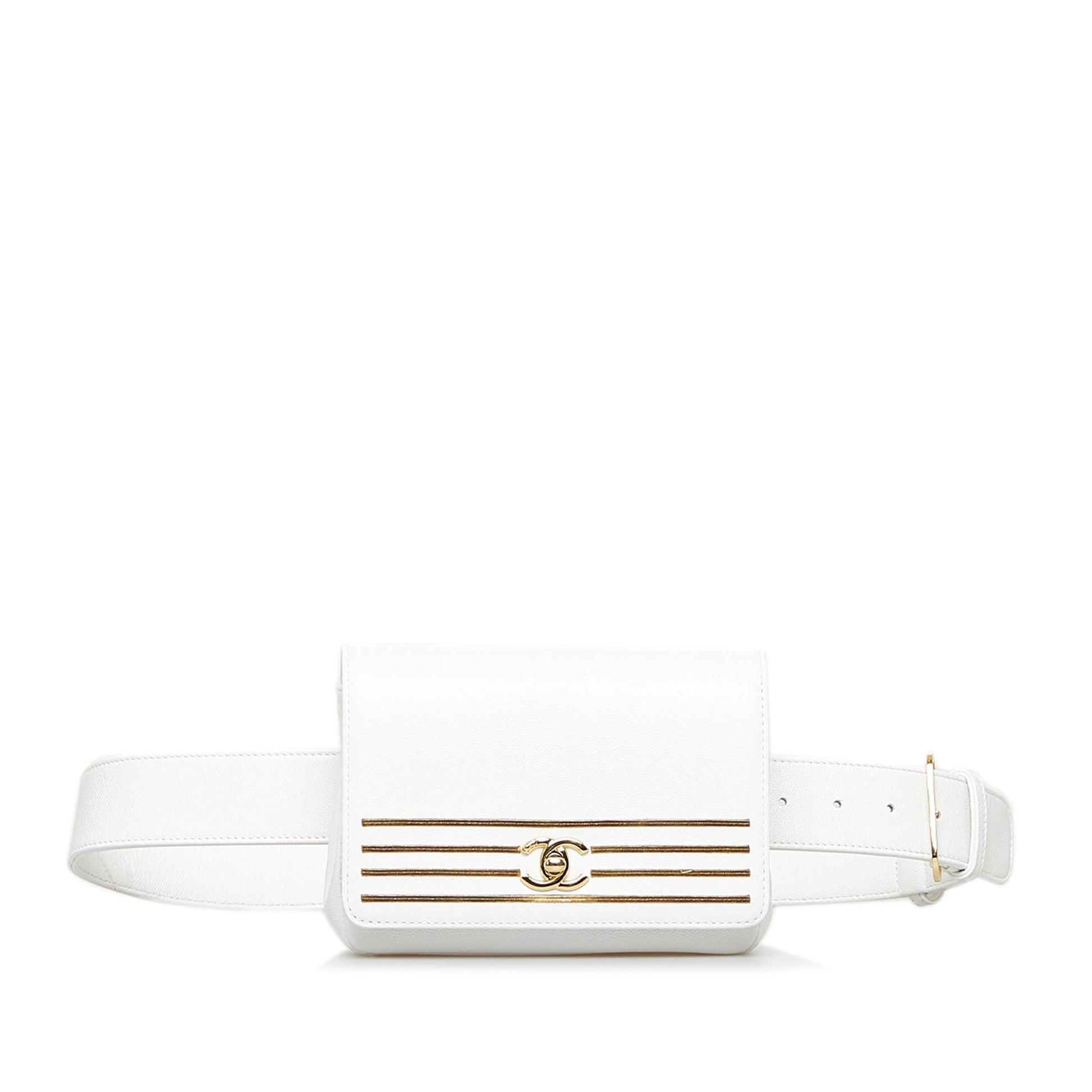 Chanel Captain Belt Gold Hat