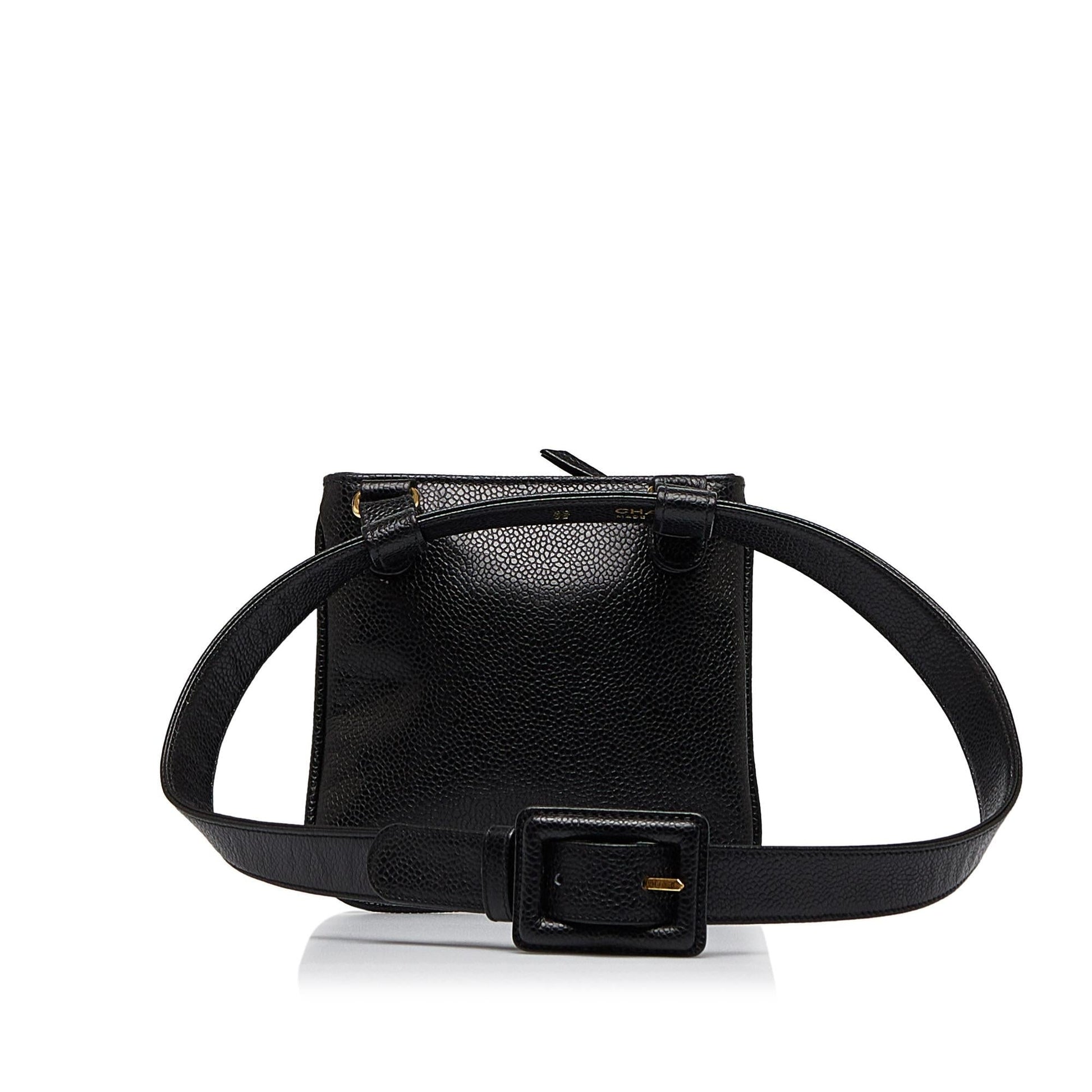 Chanel Caviar Belt SHG-z5rHFf