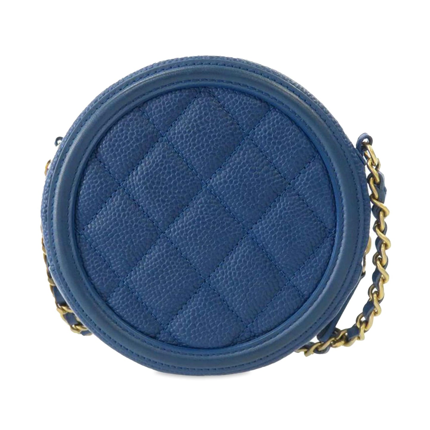 Chanel Caviar CC Filigree Round SHG-mZOwMh Crossbody Bag