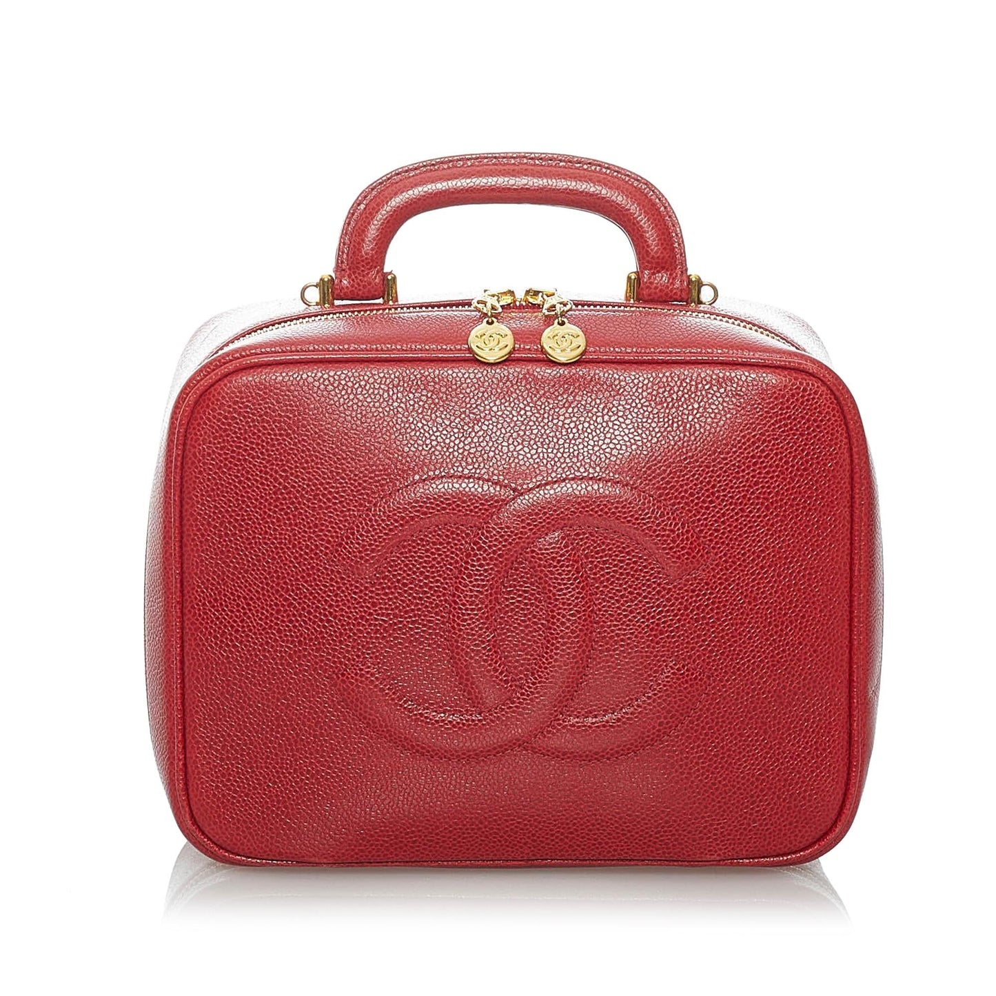 Chanel Caviar CC Lunch Box Vanity SHG-PrqR71 Handbag