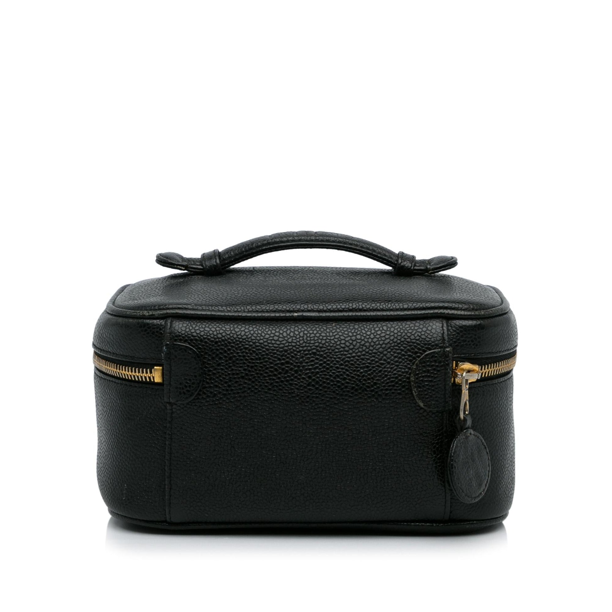 Chanel Caviar CC Vanity SHG-KtqvjT Handbag