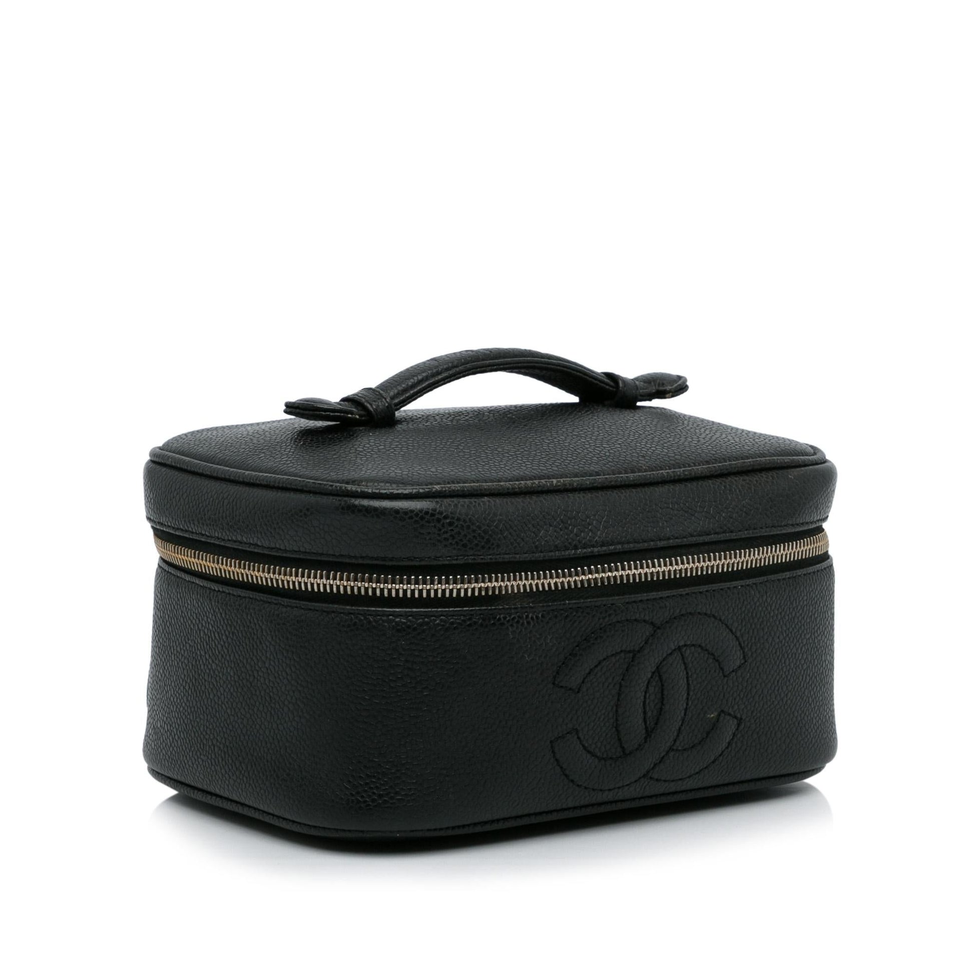 Chanel Caviar CC Vanity SHG-KtqvjT Handbag
