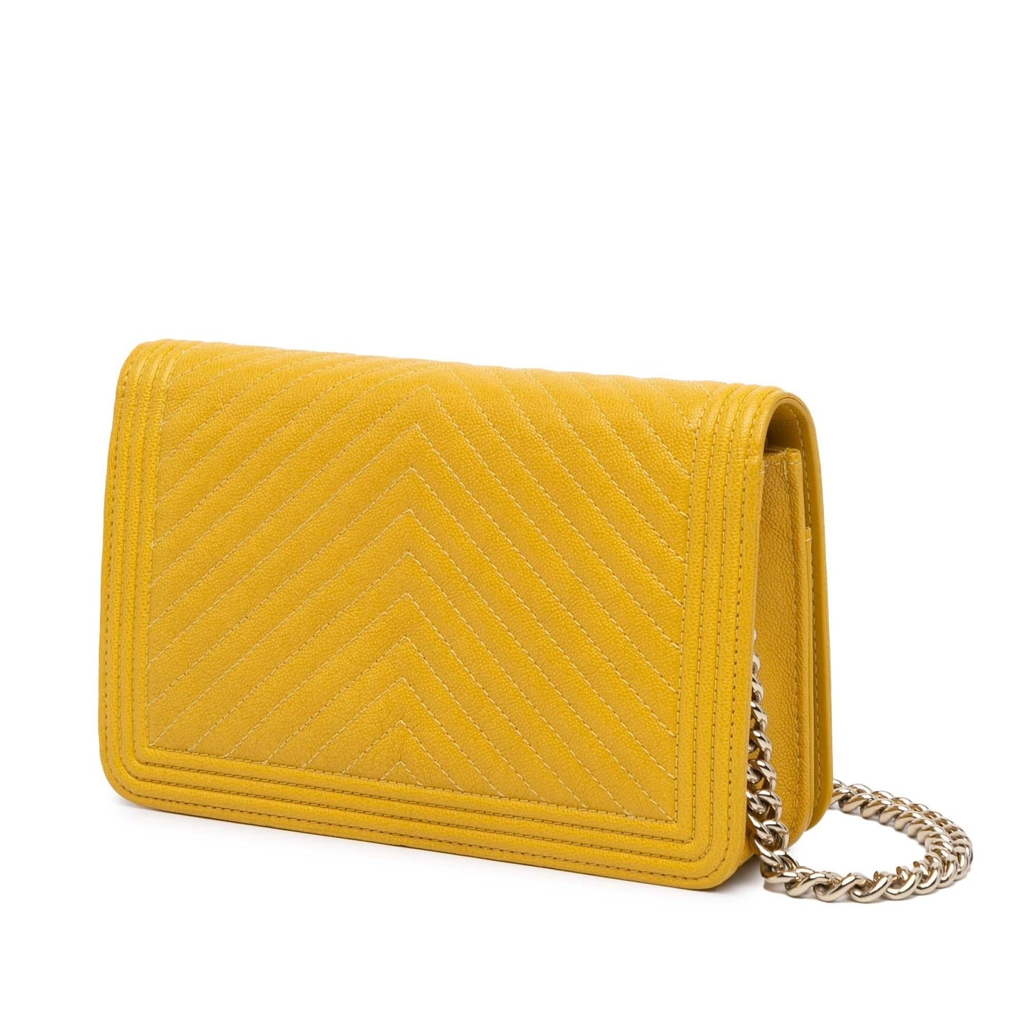 Chanel Caviar Chevron Le Boy On SHG-qIpwVh Wallet Case