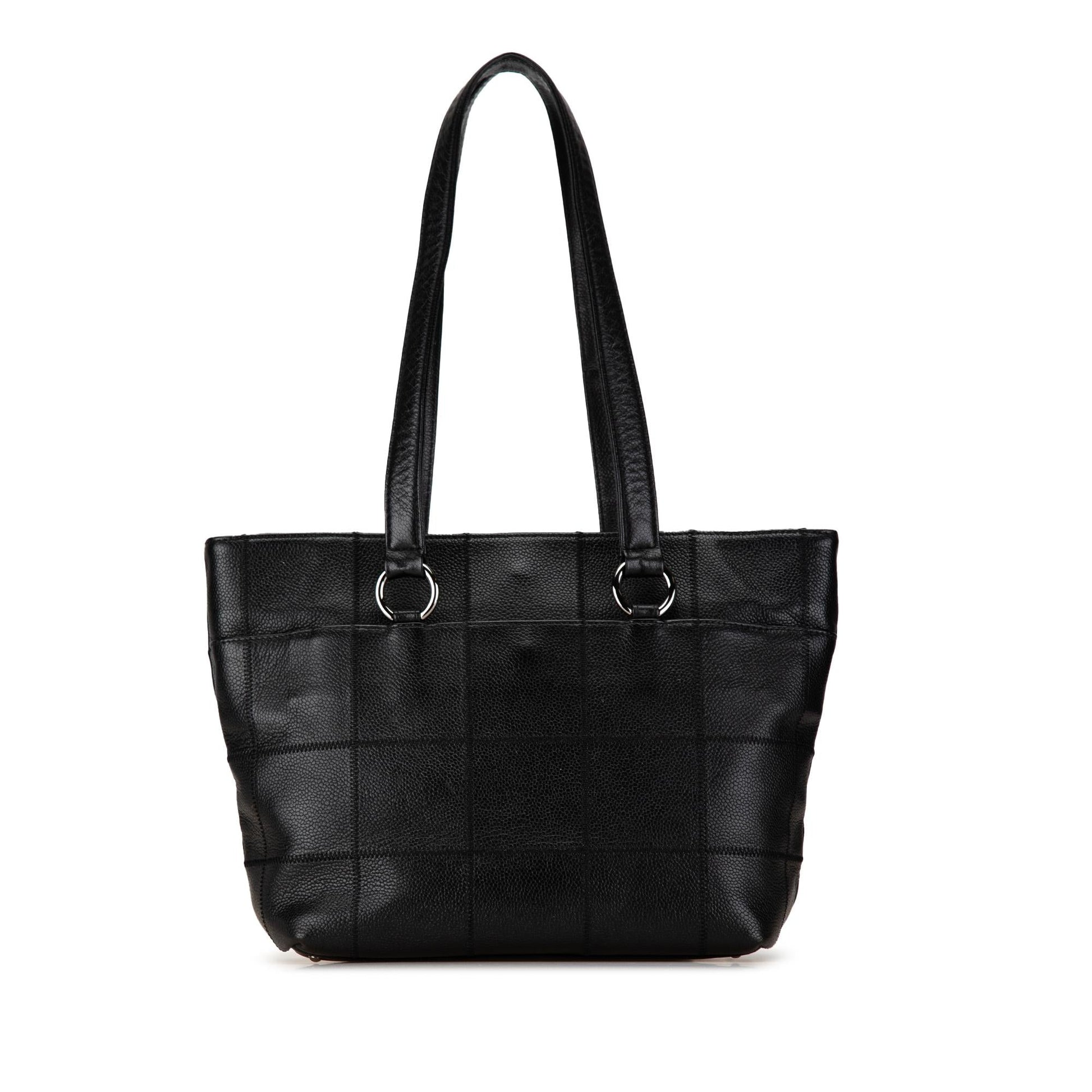 Chanel Caviar Choco Bar Tote Bag Tote 2