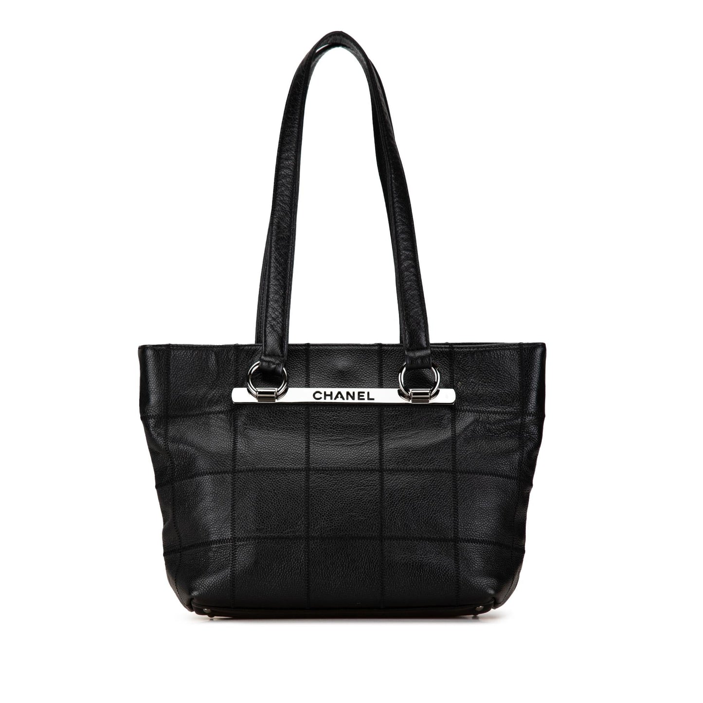 Chanel Caviar Choco Bar Tote Bag Tote 2