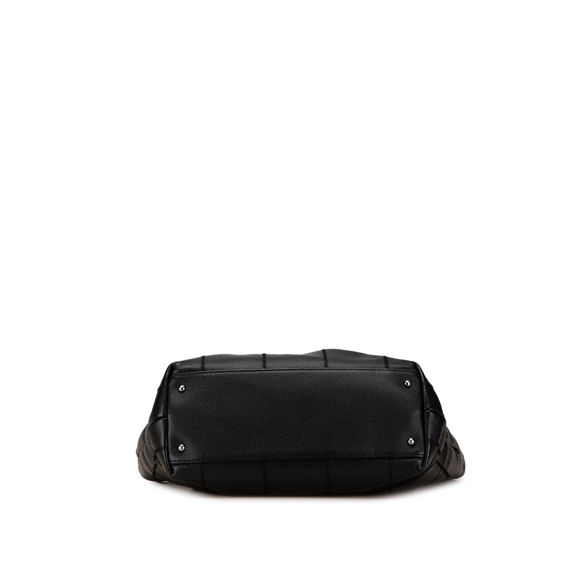 Chanel Caviar Choco Bar Tote Bag Tote 3