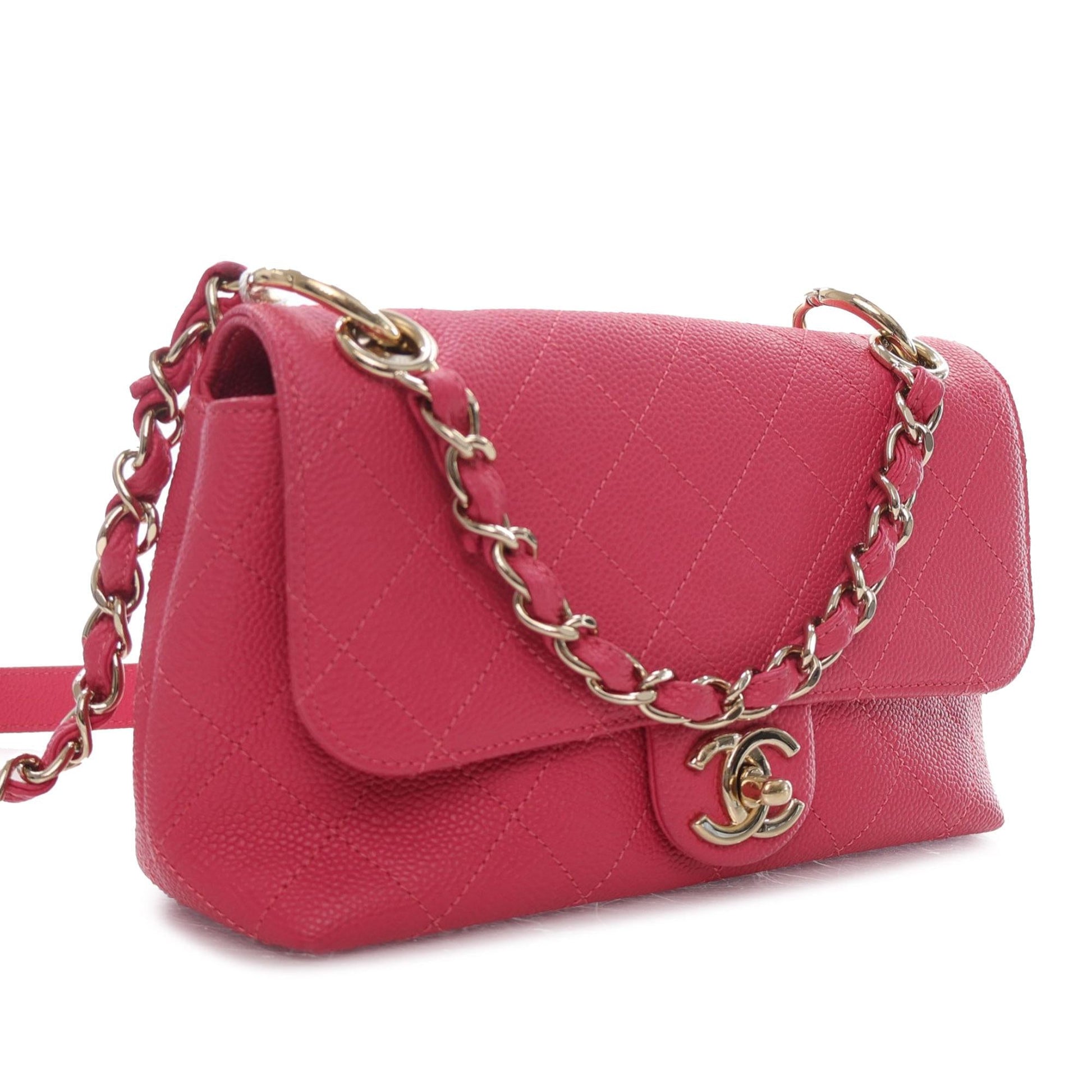 Chanel Caviar City Walk Flap SHG-SP1jpw Handbag