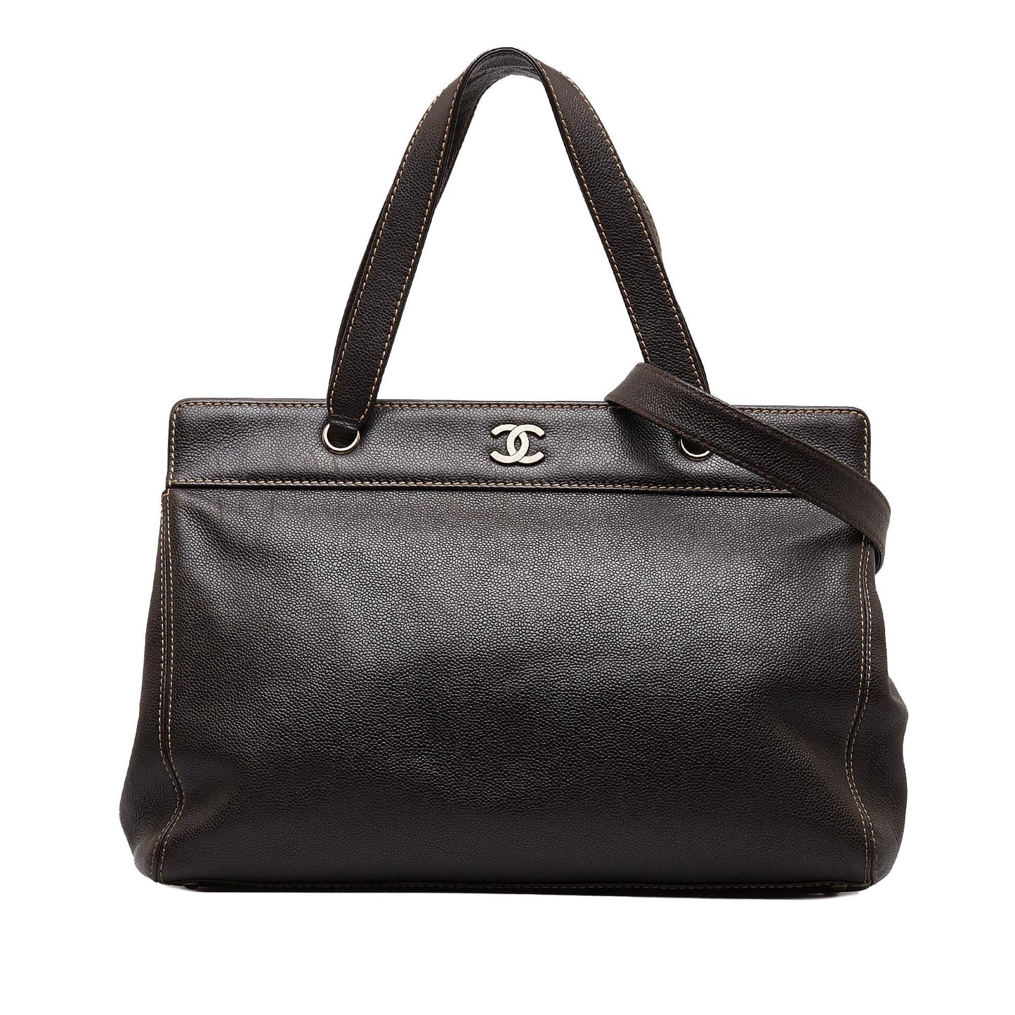 Chanel Caviar Executive Satchel SHG-eZQRll Satchel Bag