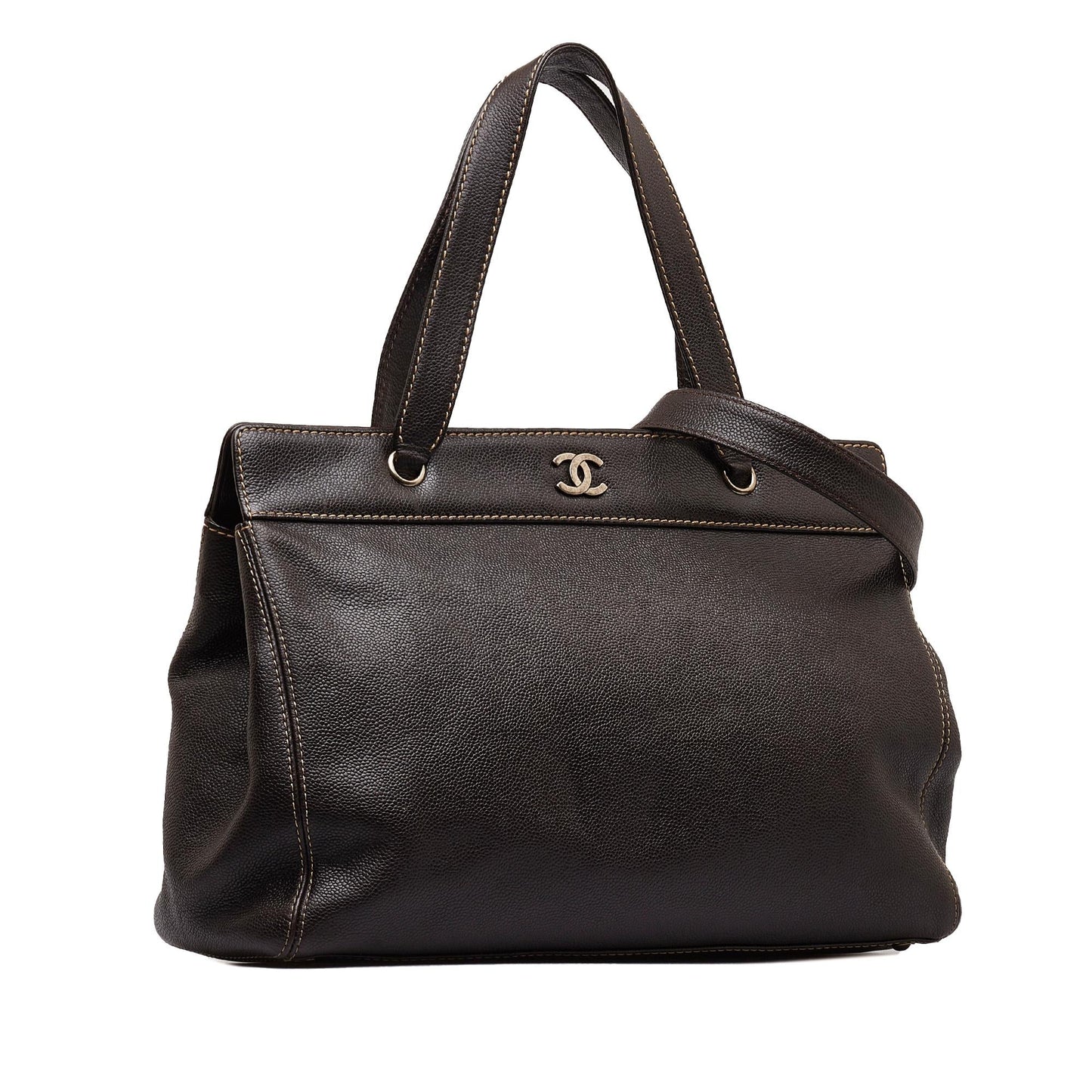 Chanel Caviar Executive Satchel SHG-eZQRll Satchel Bag