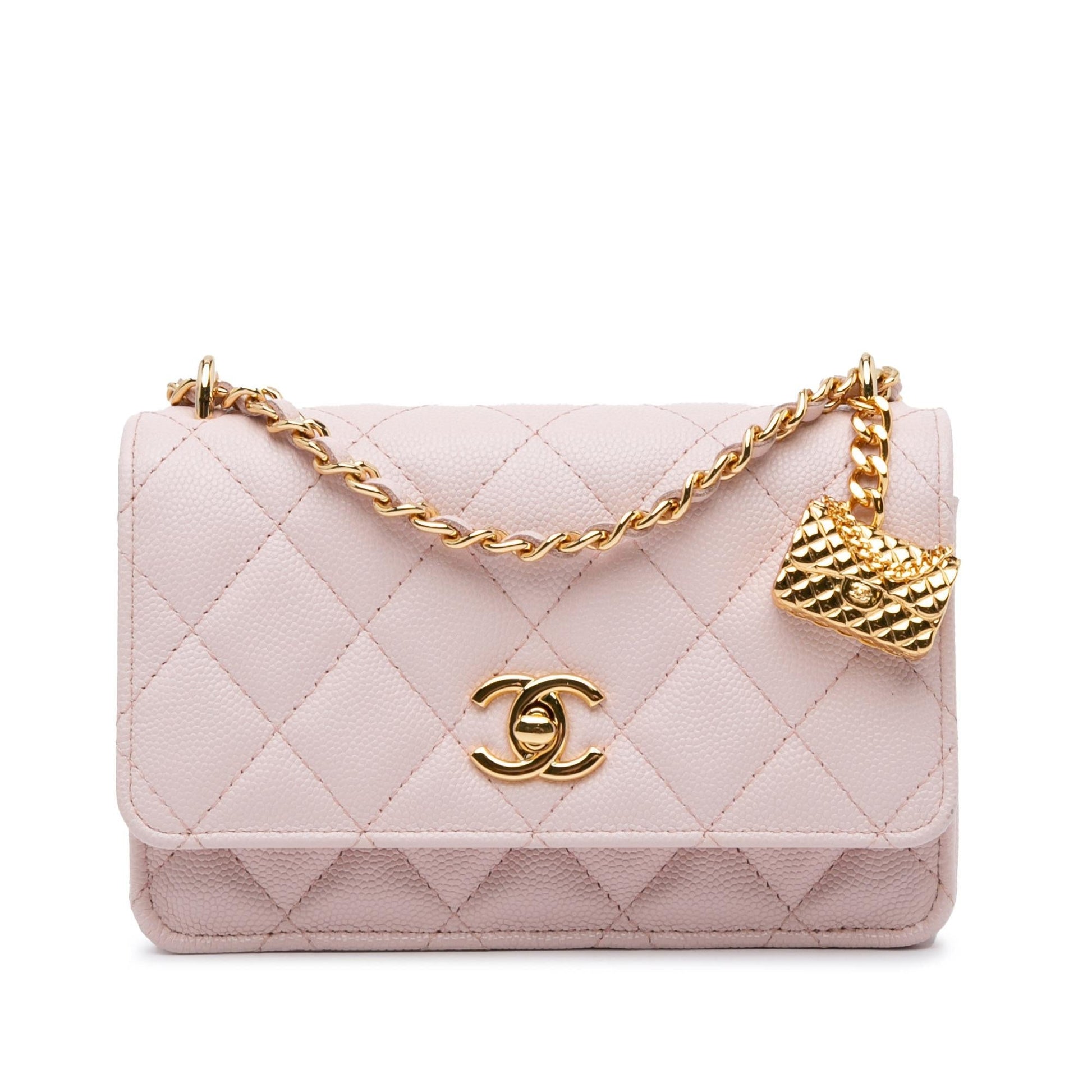 Chanel Caviar Flap Charm on SHG-4u15E1 Key Chain