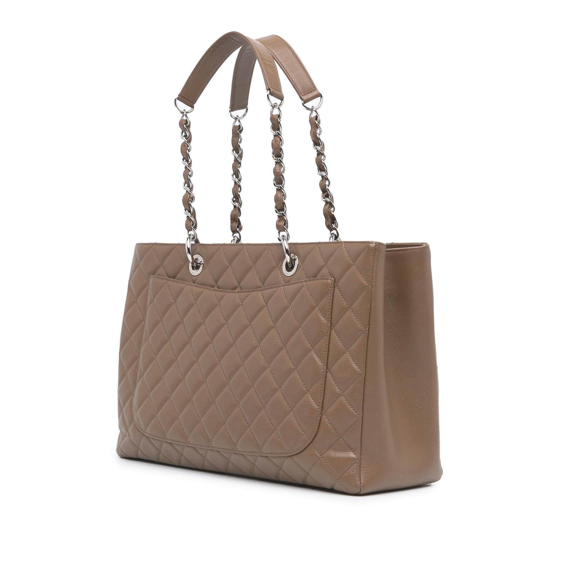 Chanel Caviar Grand Shopping XL SHG-7zXMLs Tote Bag