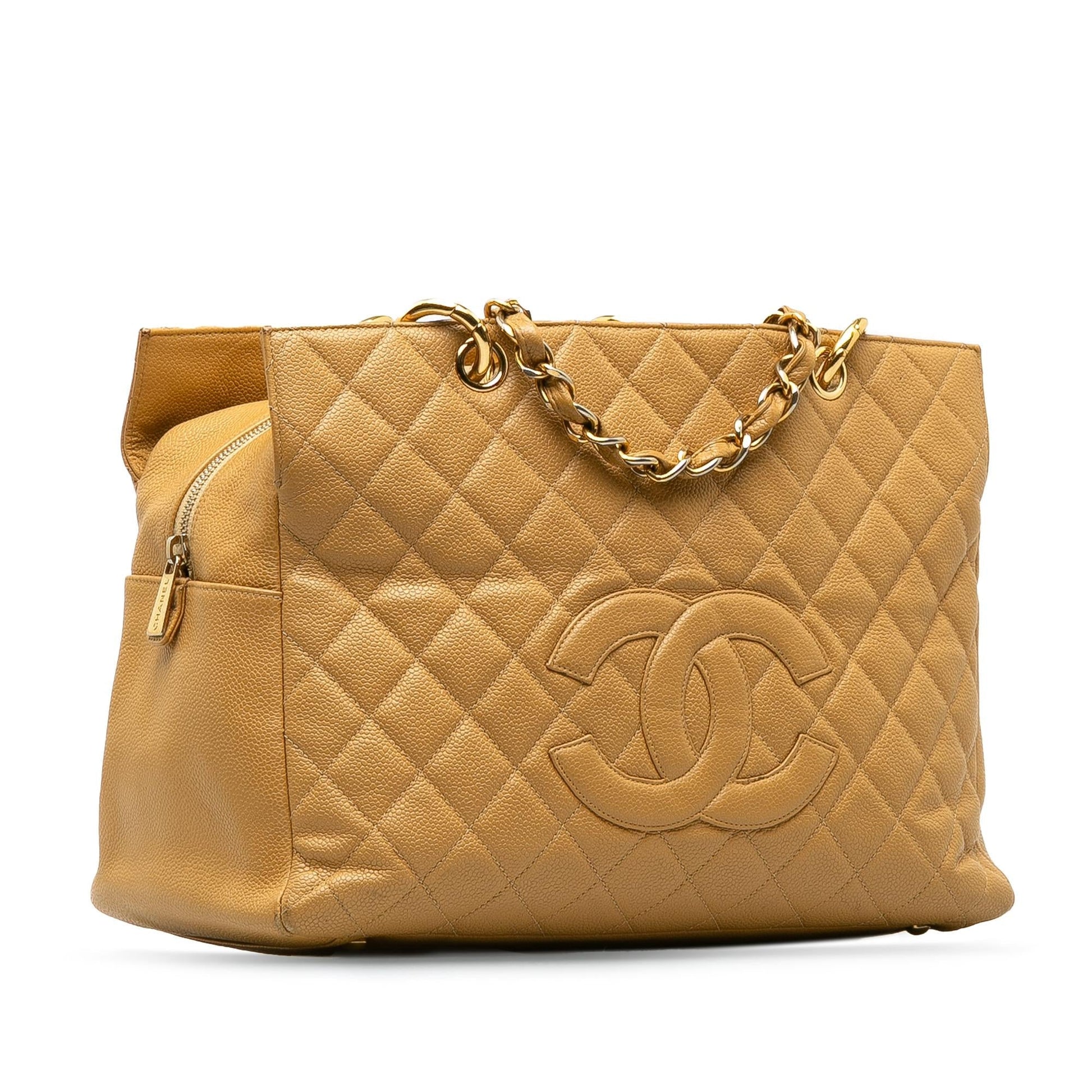Chanel Caviar Grand Shopping SHG-ULSTyL Tote Bag