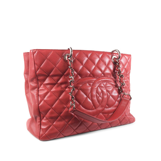 Chanel Caviar Grand Shopping SHG-UZxg39 Tote Bag