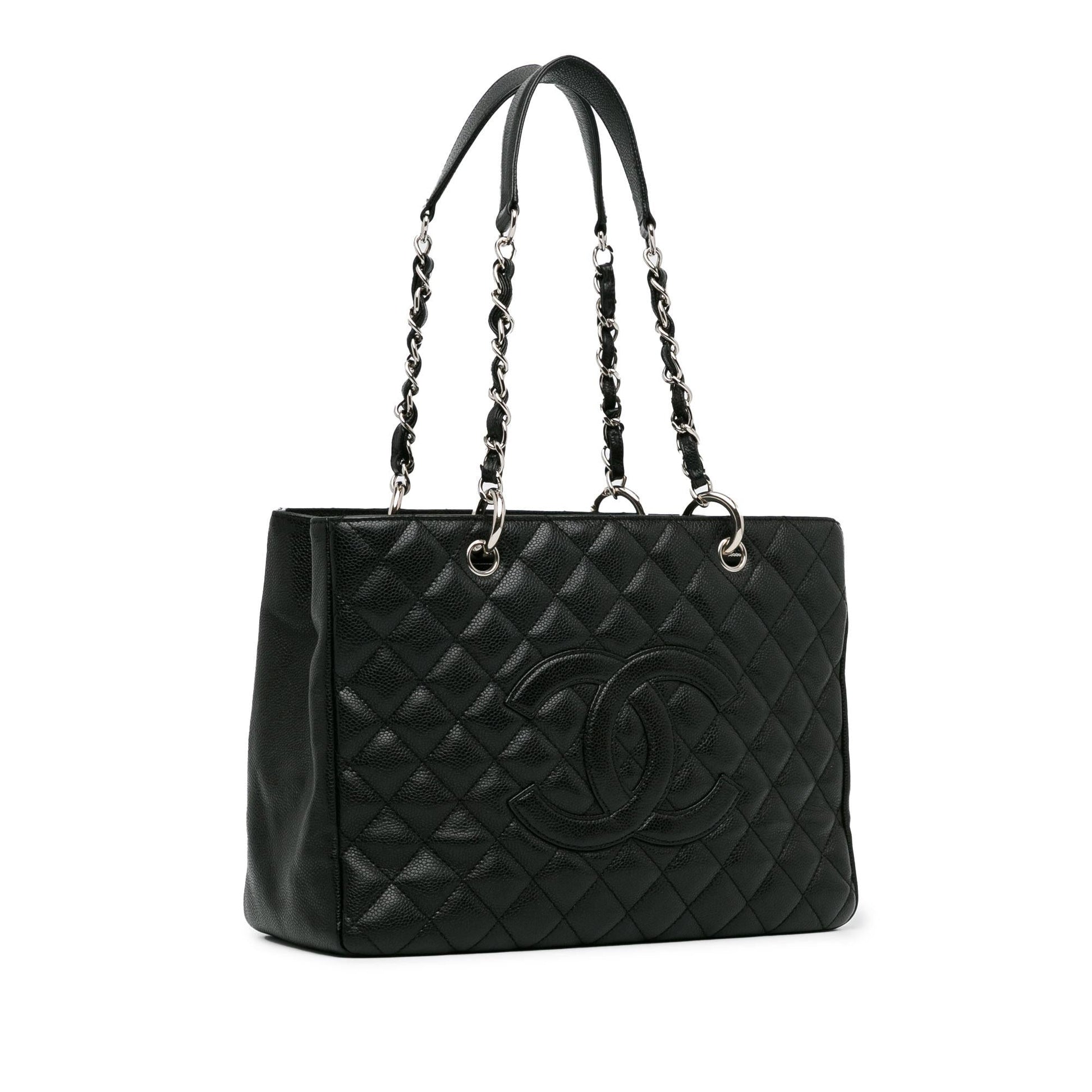 Chanel Caviar Grand Shopping Tote (SHG-96NeKl)