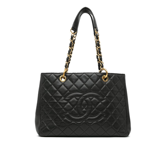Chanel Caviar Grand Shopping SHG-2PDEAG Tote Bag