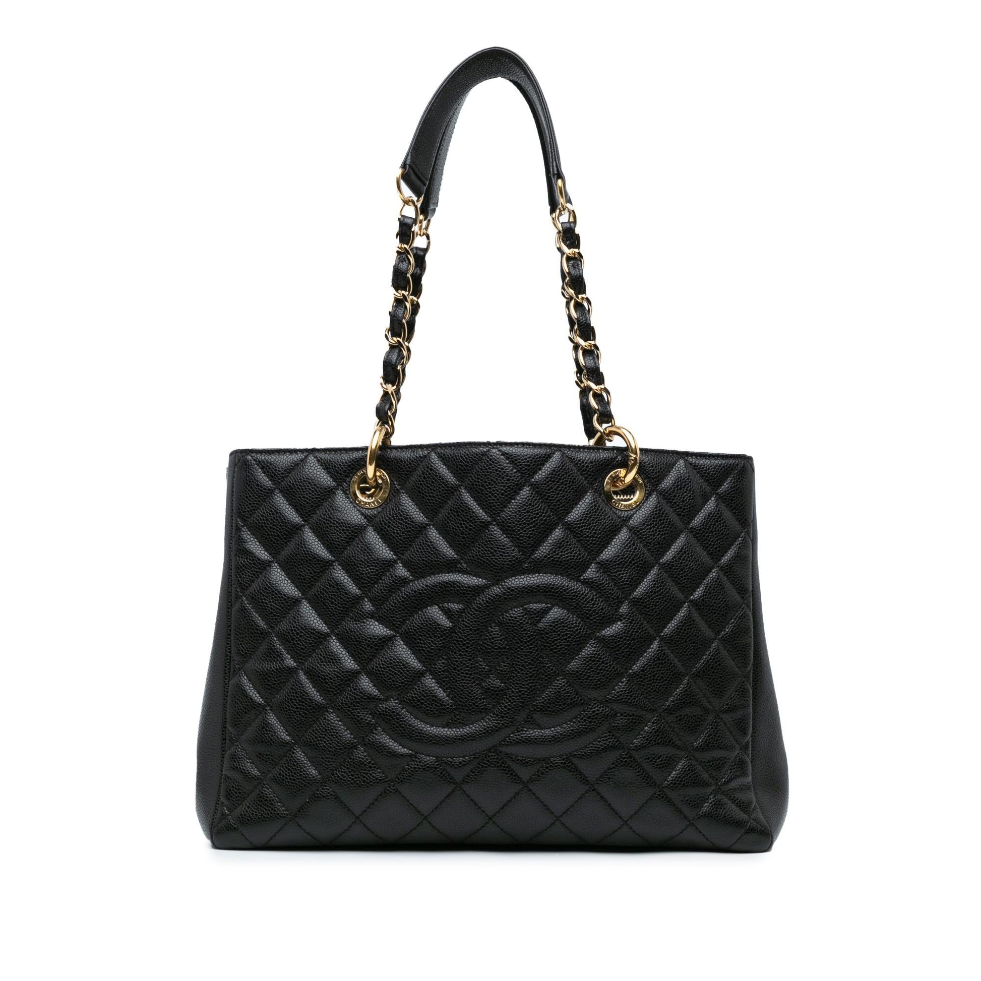 Chanel Caviar Grand Shopping SHG-V4QFSE Tote Bag