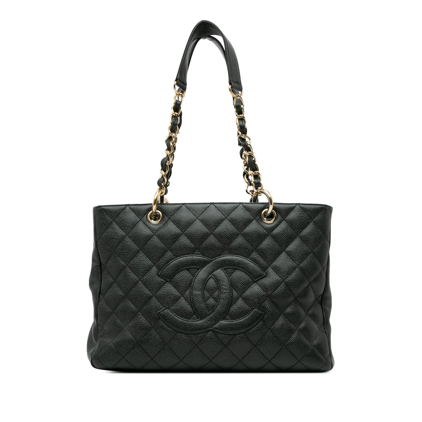 Chanel Caviar Grand Shopping Tote Bag