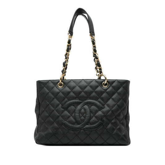 Chanel Caviar Grand Shopping Tote Bag